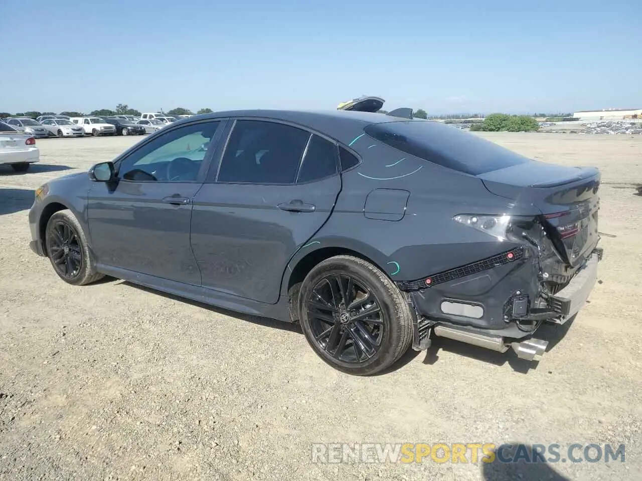 2 Photograph of a damaged car 4T1DBADK2SU523525 TOYOTA CAMRY 2025