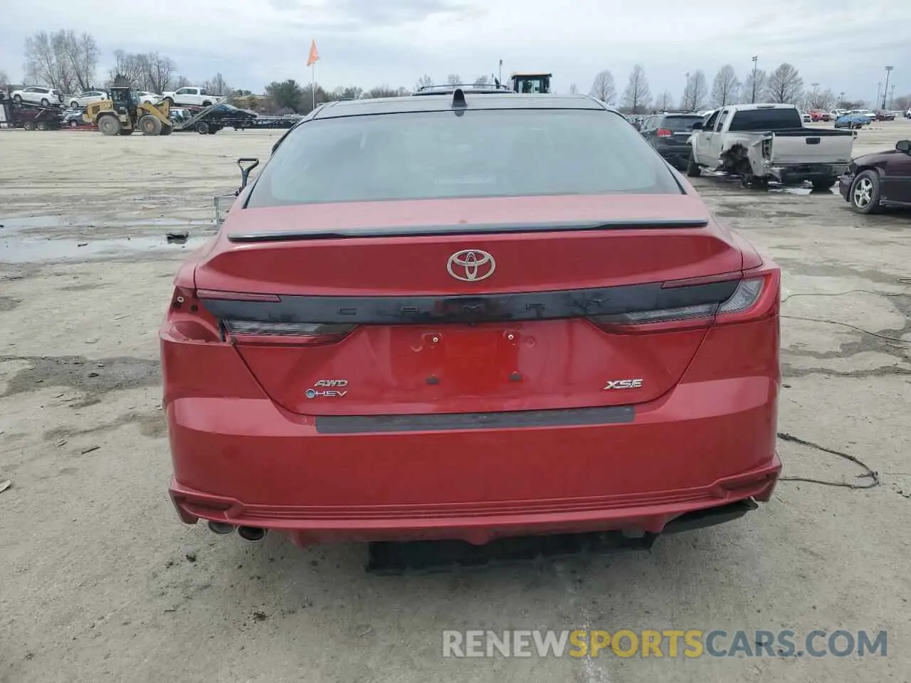 6 Photograph of a damaged car 4T1DBADK3SU008310 TOYOTA CAMRY 2025
