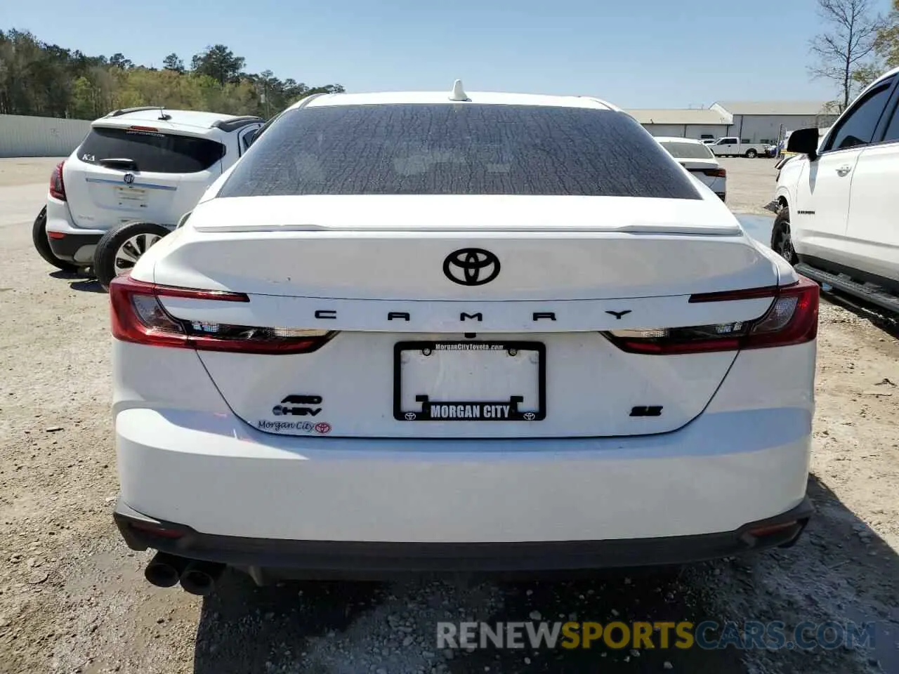 6 Photograph of a damaged car 4T1DBADK3SU012745 TOYOTA CAMRY 2025