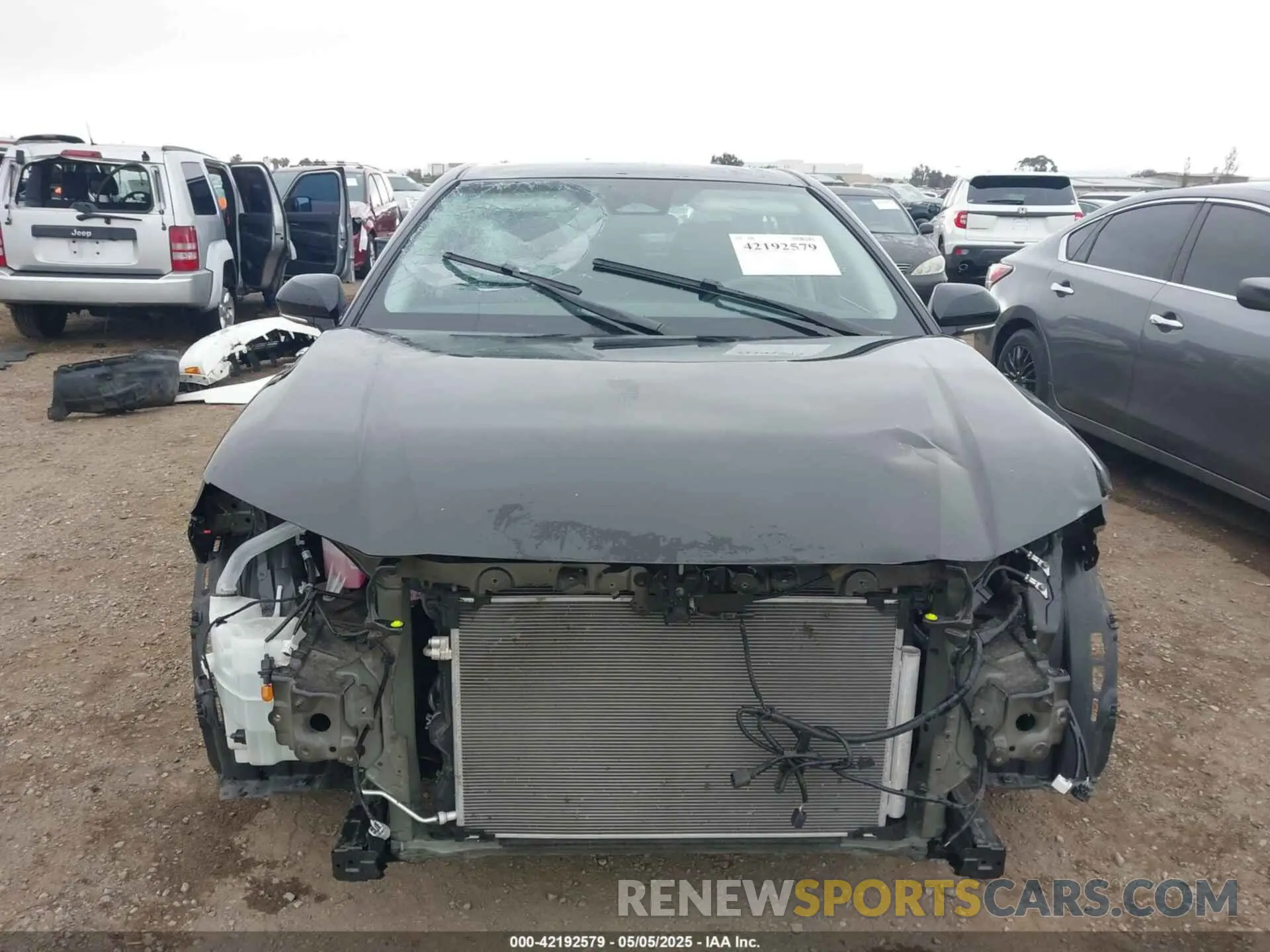 13 Photograph of a damaged car 4T1DBADK4SU004184 TOYOTA CAMRY 2025