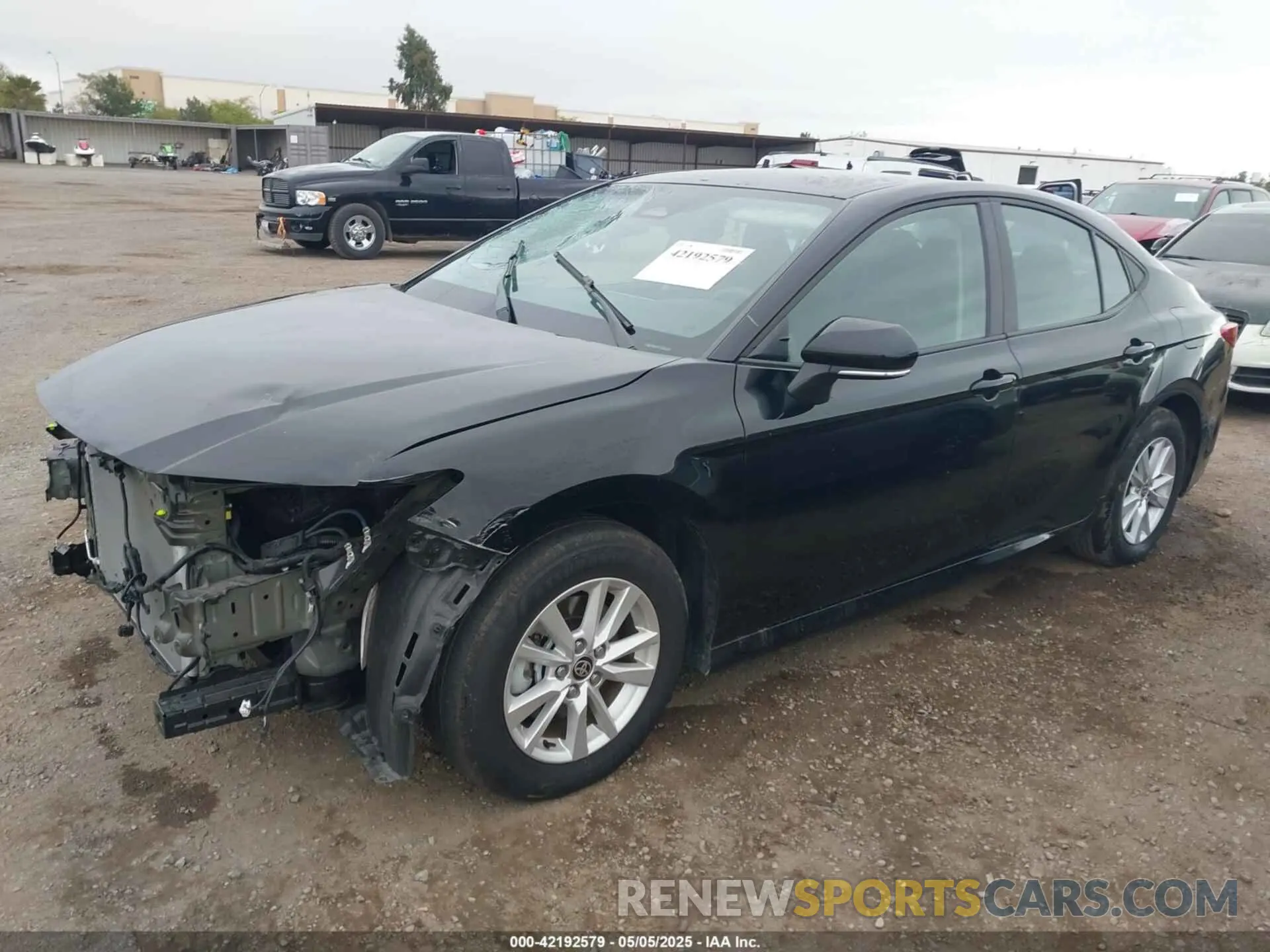 2 Photograph of a damaged car 4T1DBADK4SU004184 TOYOTA CAMRY 2025