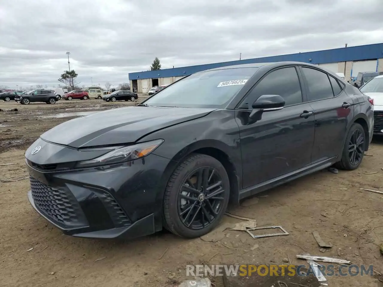 1 Photograph of a damaged car 4T1DBADK4SU016836 TOYOTA CAMRY 2025