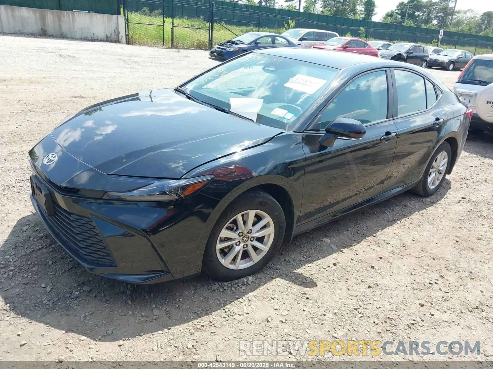 2 Photograph of a damaged car 4T1DBADK4SU509576 TOYOTA CAMRY 2025