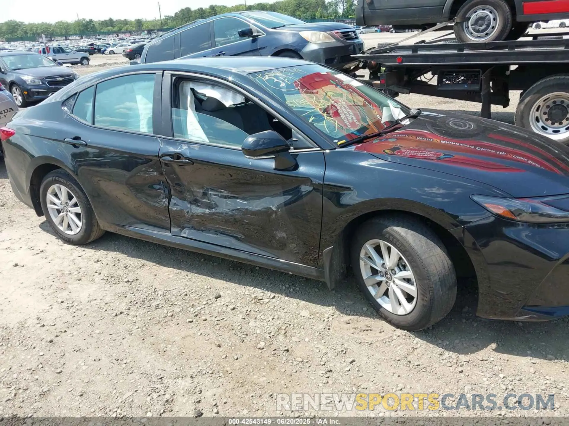 6 Photograph of a damaged car 4T1DBADK4SU509576 TOYOTA CAMRY 2025