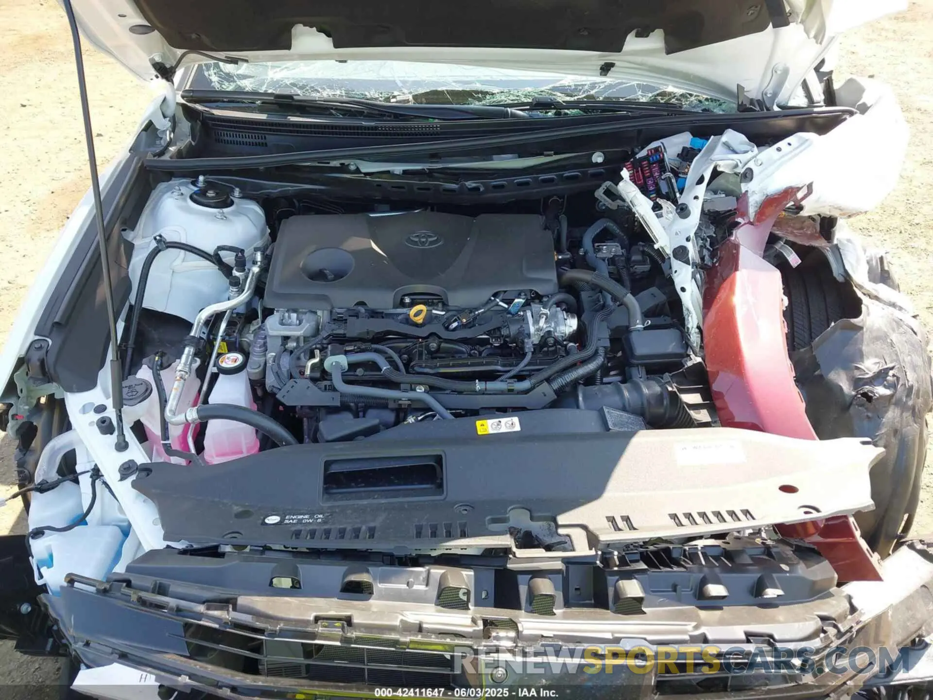 10 Photograph of a damaged car 4T1DBADK4SU509867 TOYOTA CAMRY 2025
