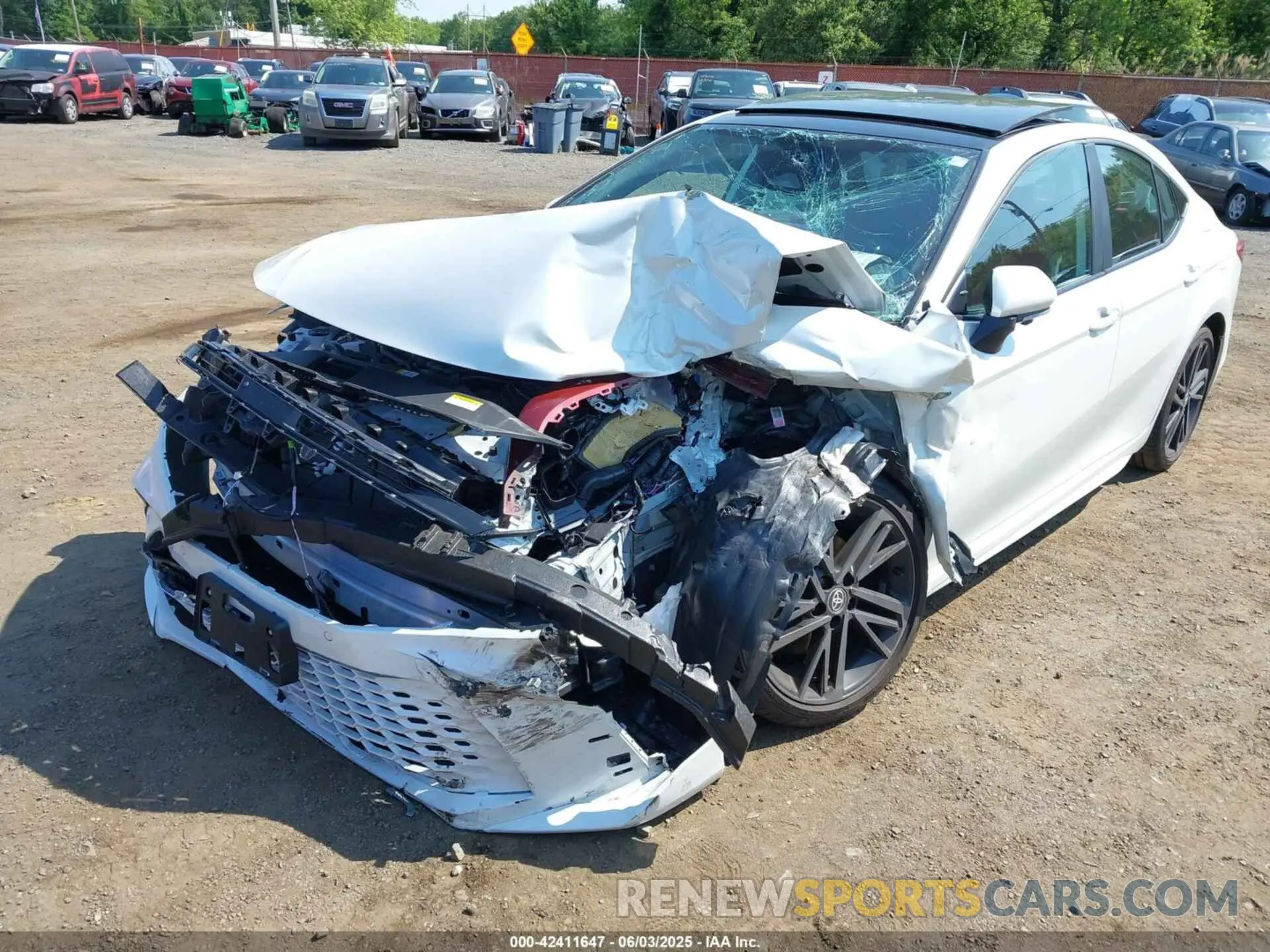 6 Photograph of a damaged car 4T1DBADK4SU509867 TOYOTA CAMRY 2025