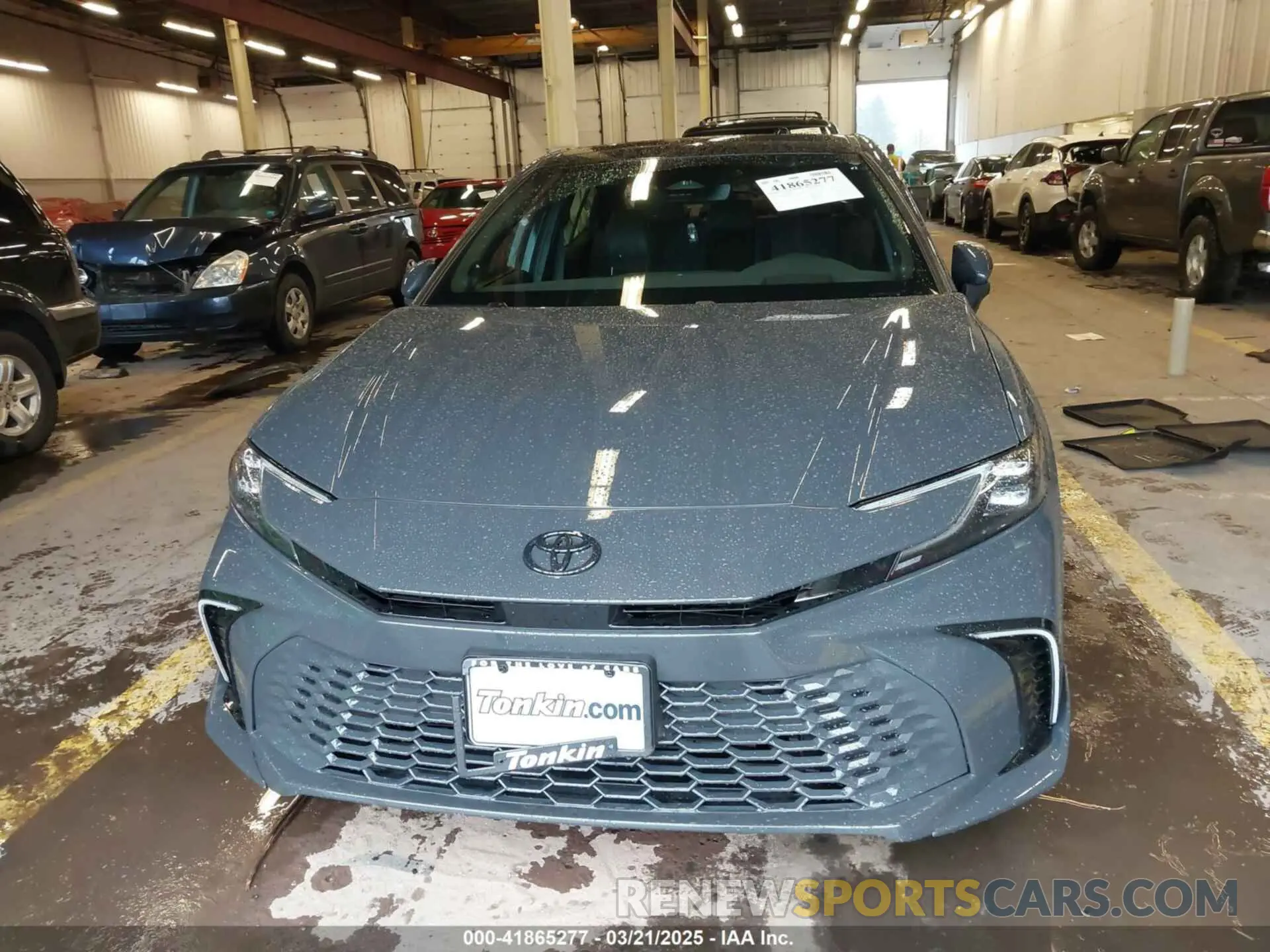 13 Photograph of a damaged car 4T1DBADK4SU520156 TOYOTA CAMRY 2025