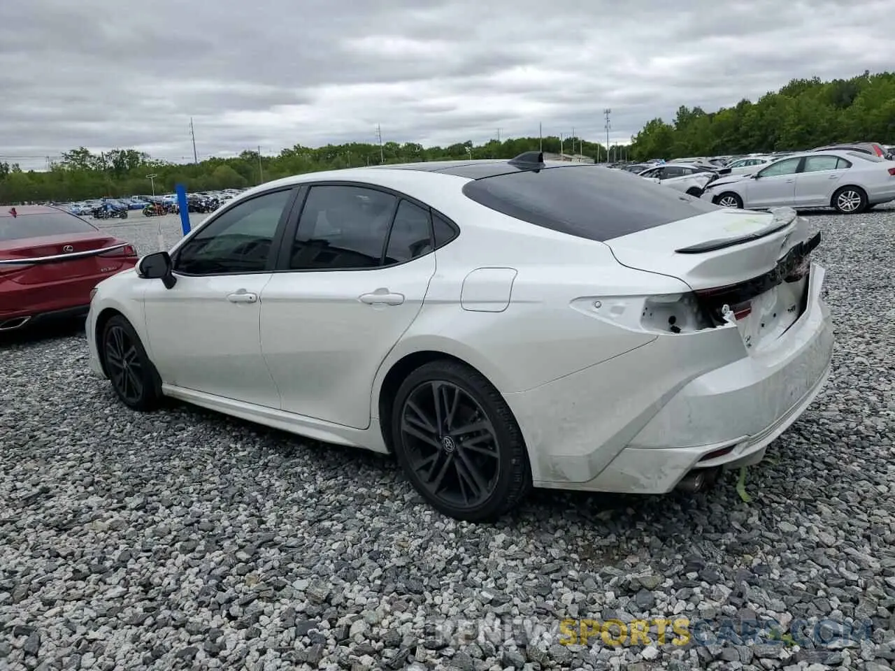 2 Photograph of a damaged car 4T1DBADK5SU005683 TOYOTA CAMRY 2025
