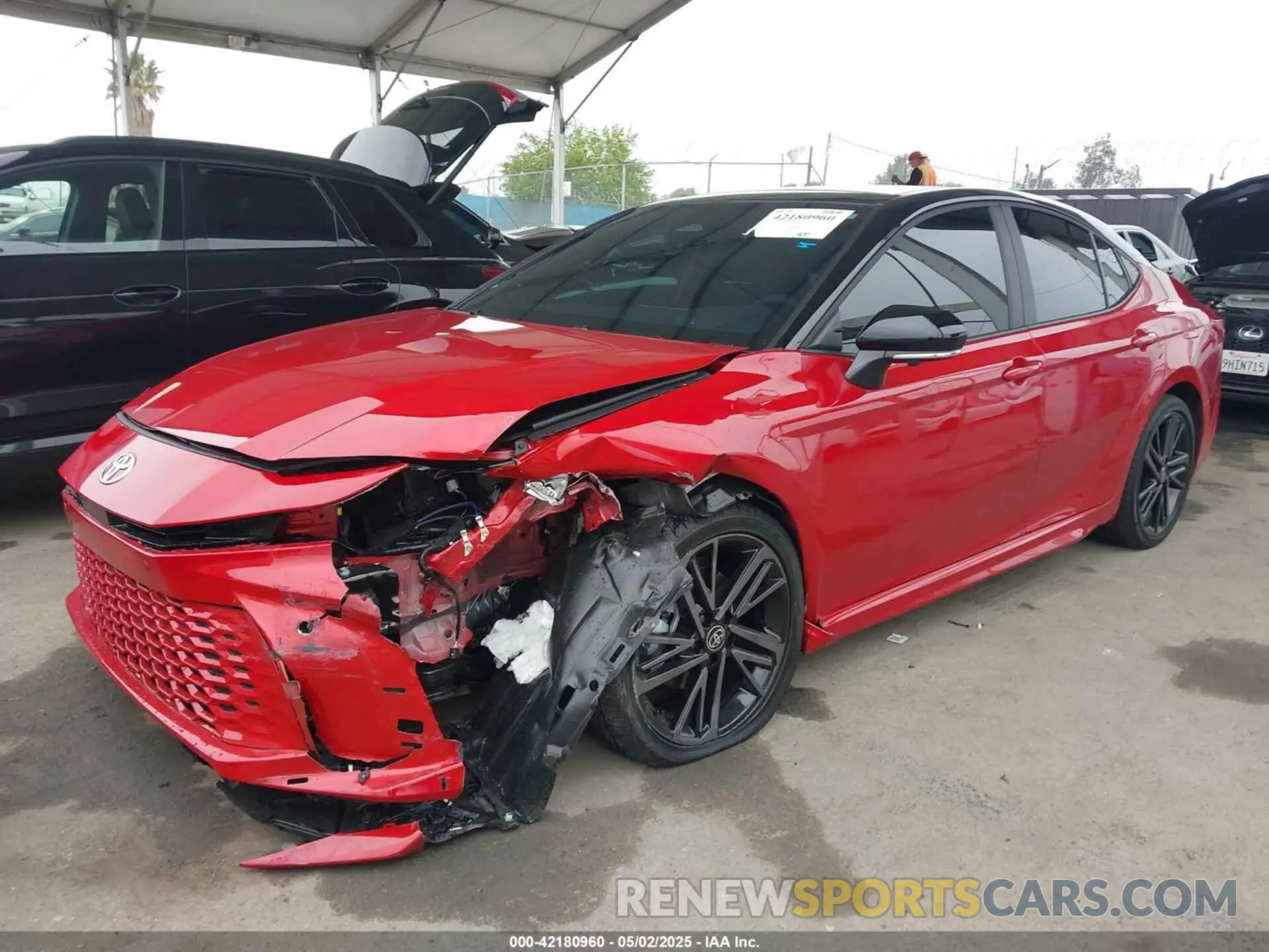 2 Photograph of a damaged car 4T1DBADK5SU022760 TOYOTA CAMRY 2025