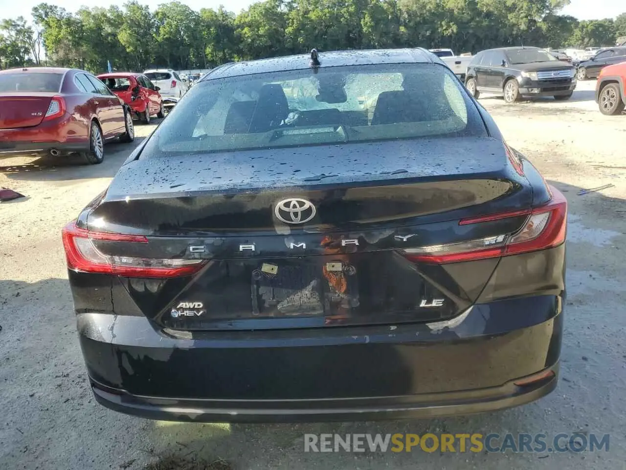 6 Photograph of a damaged car 4T1DBADK5SU502605 TOYOTA CAMRY 2025