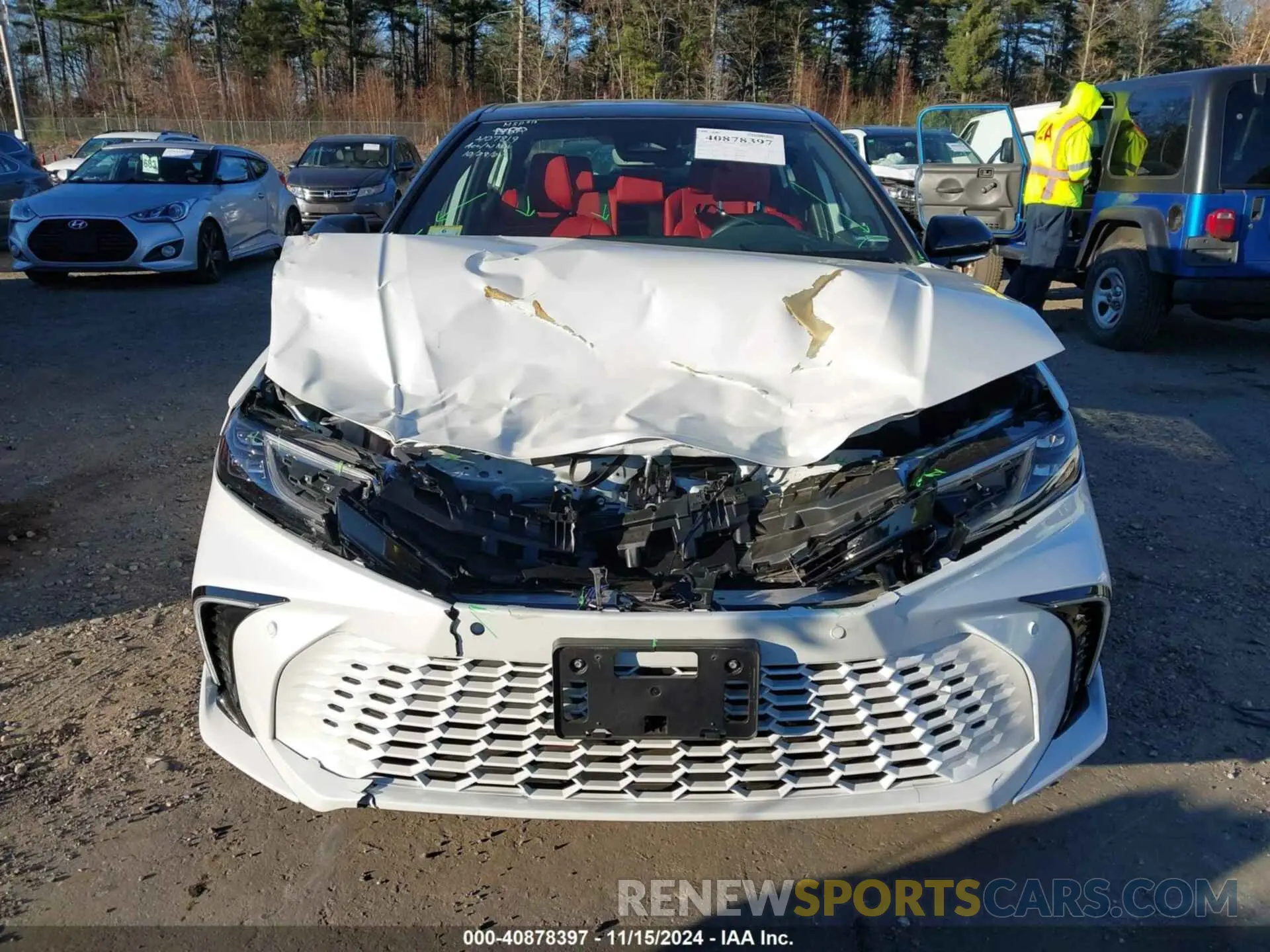 12 Photograph of a damaged car 4T1DBADK6SU002243 TOYOTA CAMRY 2025