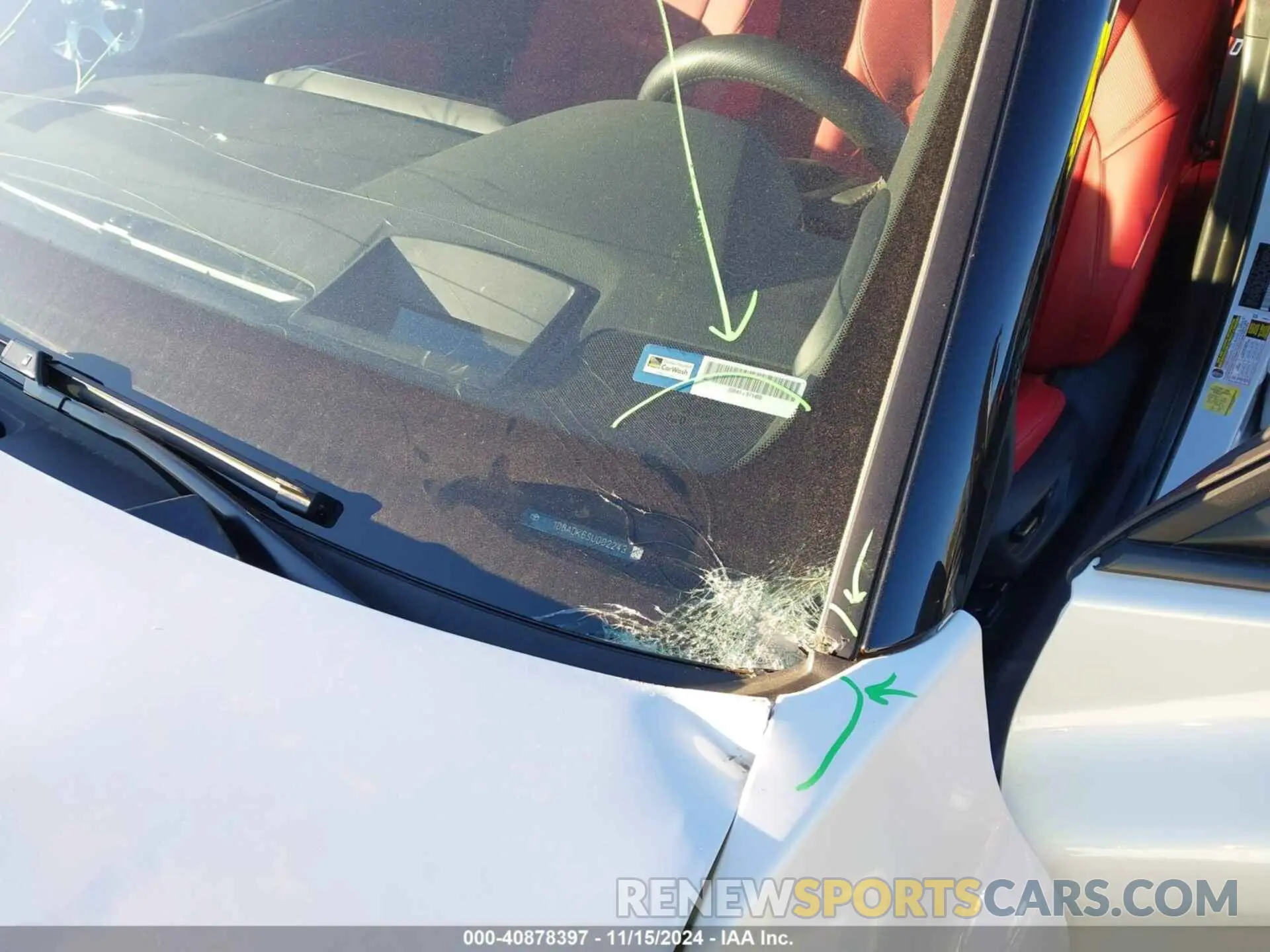 18 Photograph of a damaged car 4T1DBADK6SU002243 TOYOTA CAMRY 2025