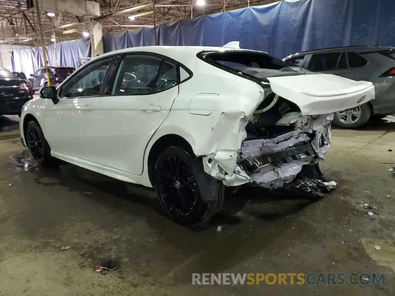 2 Photograph of a damaged car 4T1DBADK6SU502693 TOYOTA CAMRY 2025