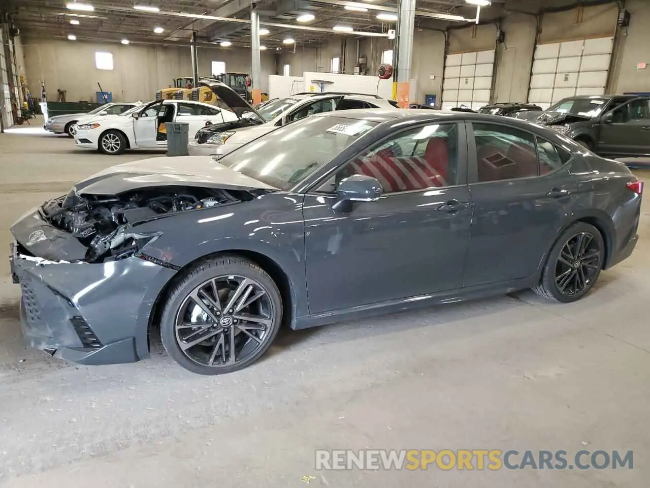 1 Photograph of a damaged car 4T1DBADK7SU503738 TOYOTA CAMRY 2025