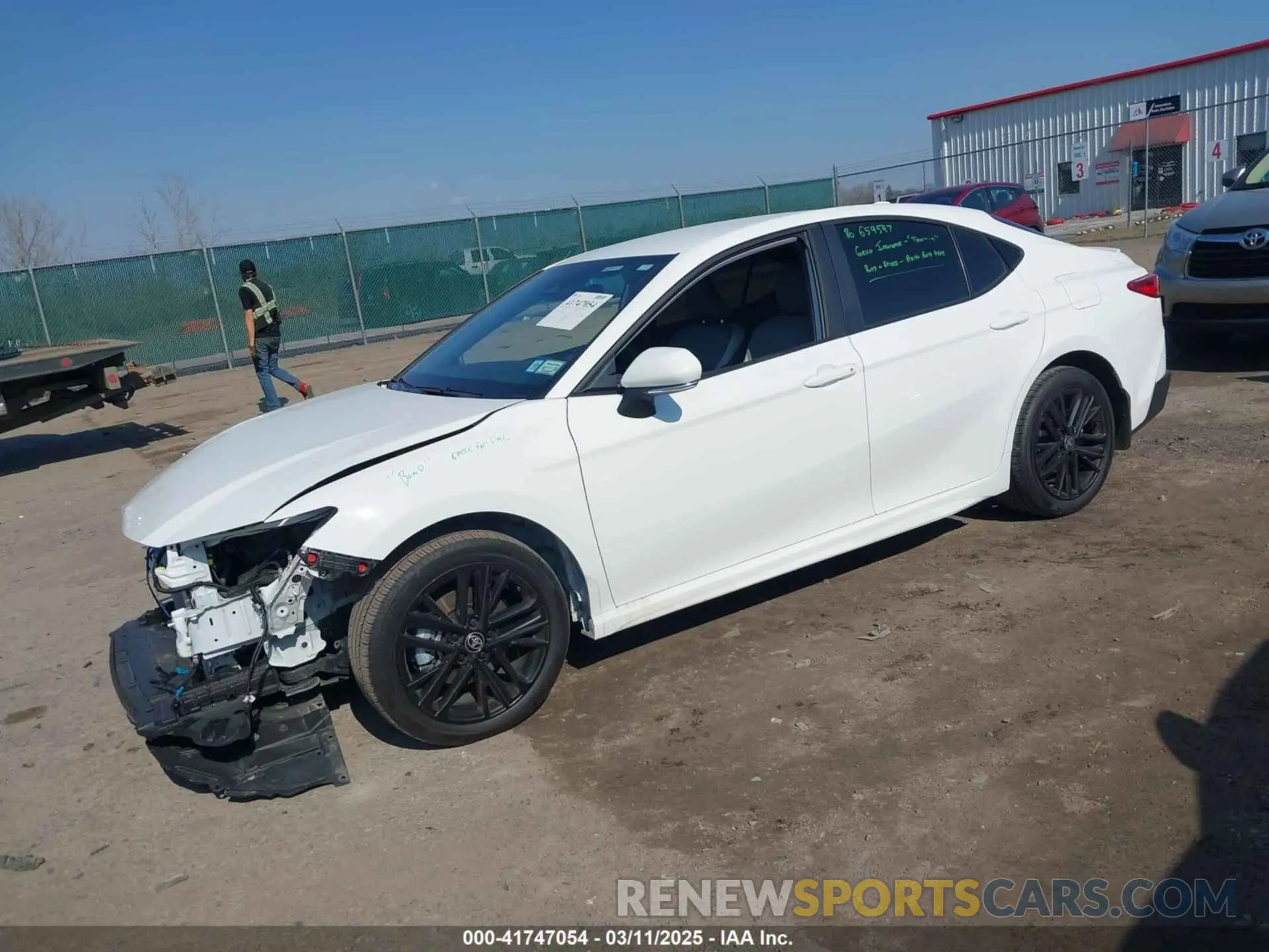 2 Photograph of a damaged car 4T1DBADK7SU512701 TOYOTA CAMRY 2025