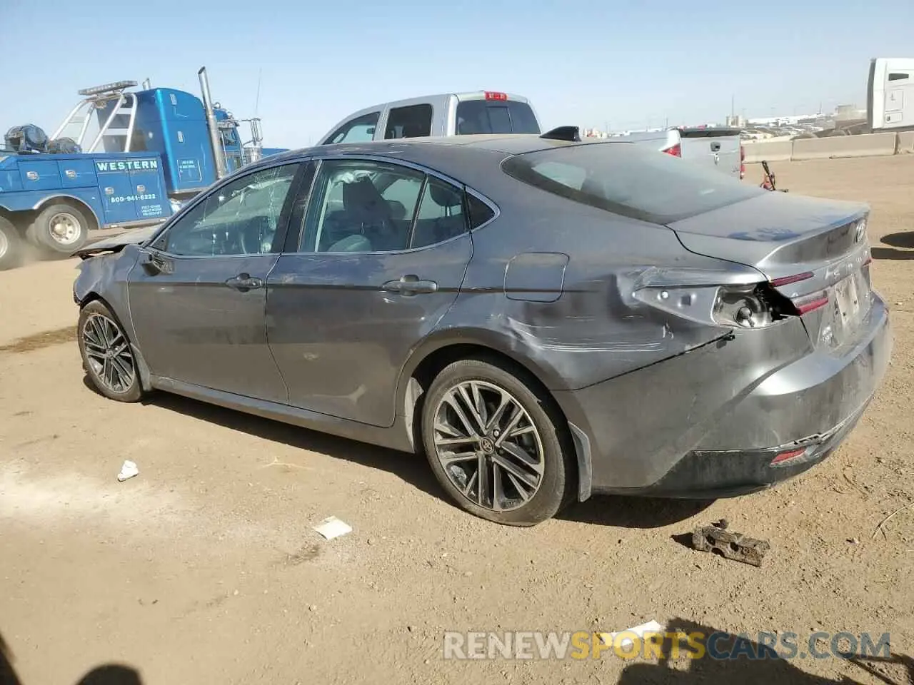 2 Photograph of a damaged car 4T1DBADK7SU516053 TOYOTA CAMRY 2025