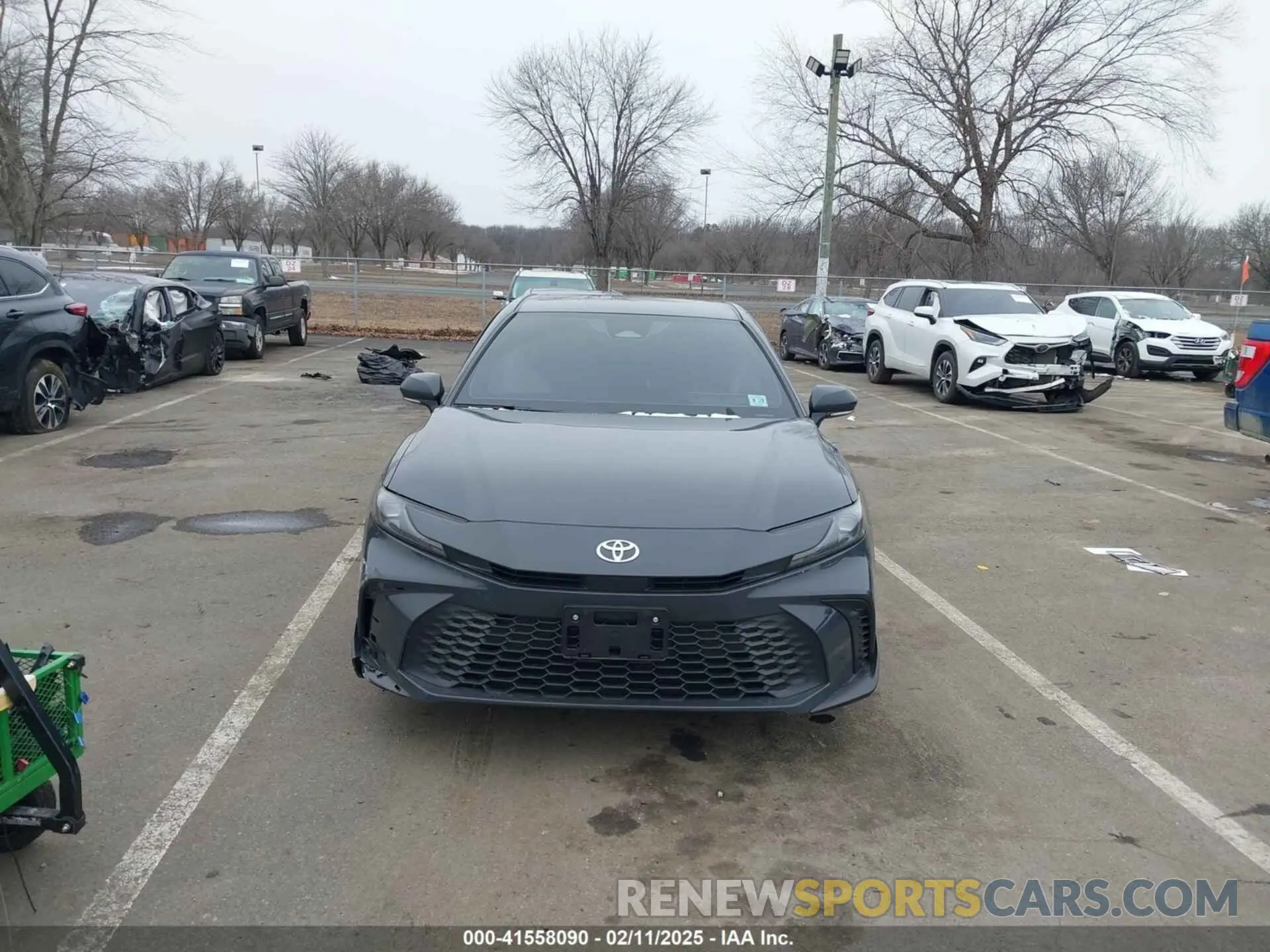 12 Photograph of a damaged car 4T1DBADK8SU009193 TOYOTA CAMRY 2025
