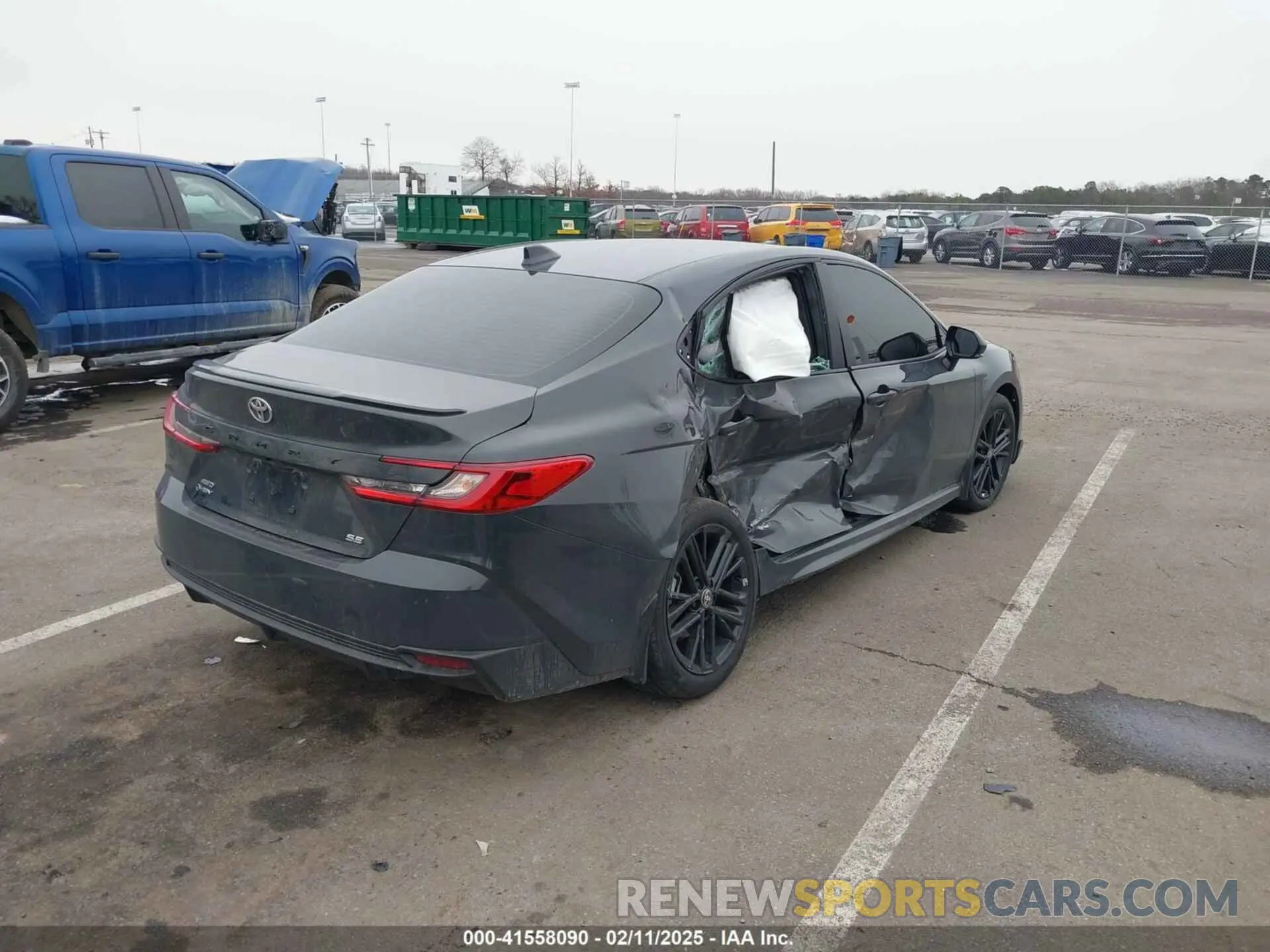6 Photograph of a damaged car 4T1DBADK8SU009193 TOYOTA CAMRY 2025