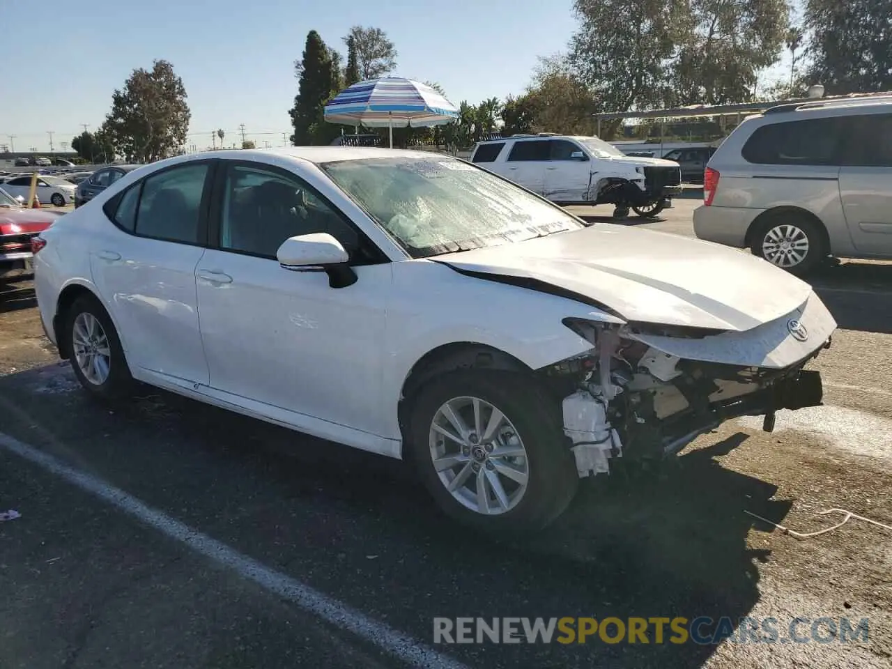 4 Photograph of a damaged car 4T1DBADK8SU506485 TOYOTA CAMRY 2025