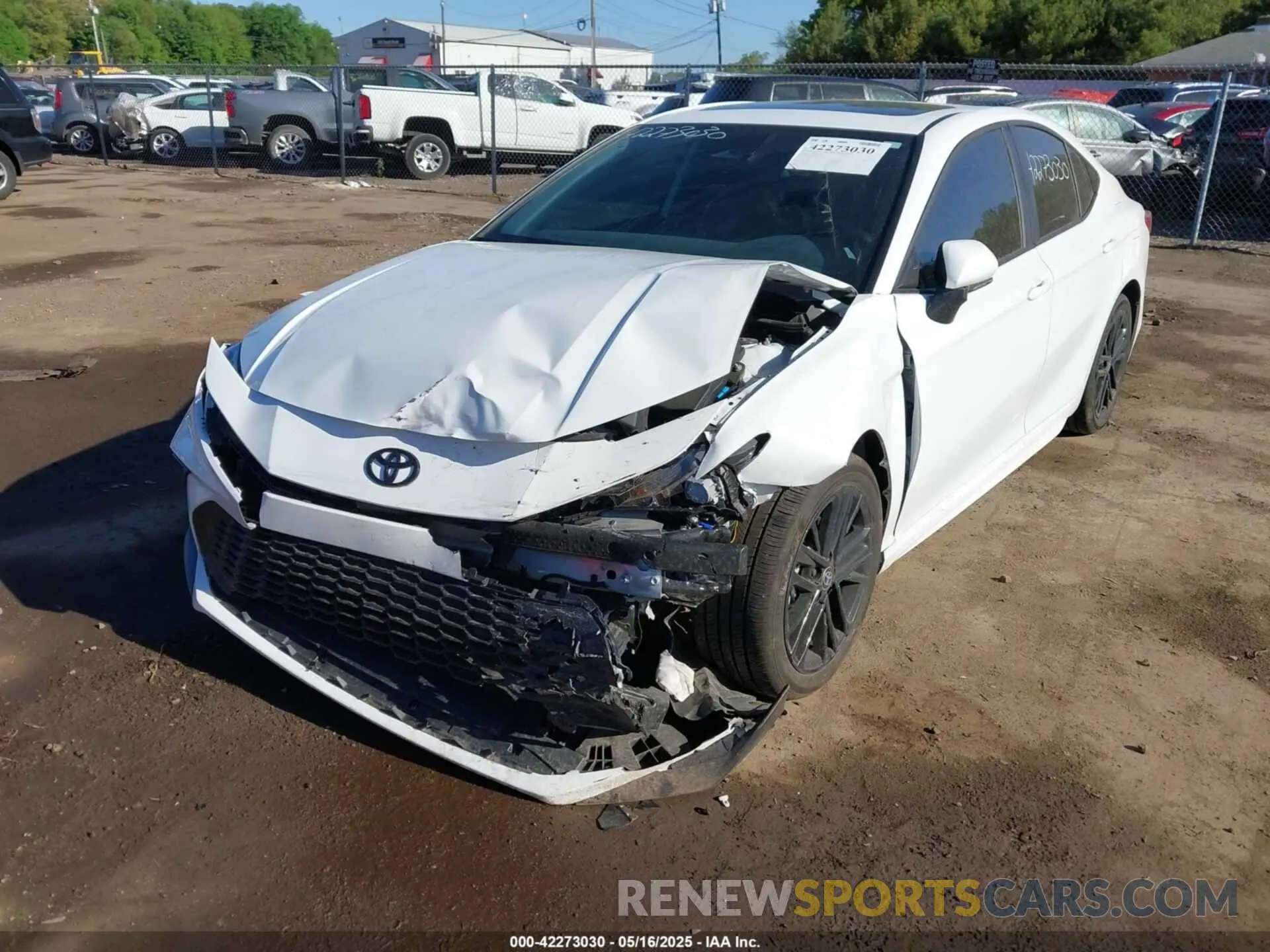6 Photograph of a damaged car 4T1DBADK8SU519611 TOYOTA CAMRY 2025