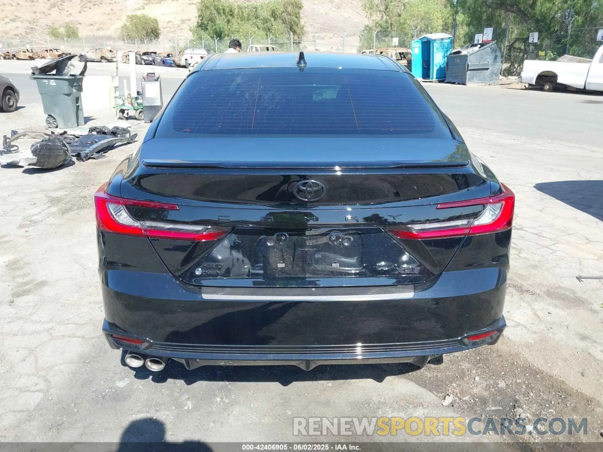 16 Photograph of a damaged car 4T1DBADK8SU527594 TOYOTA CAMRY 2025