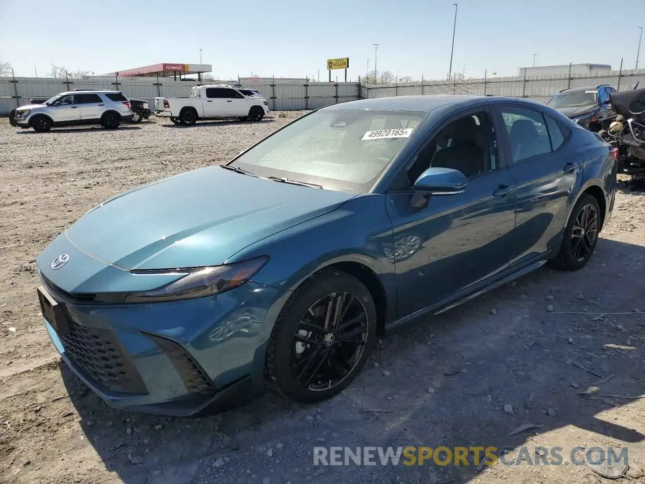 1 Photograph of a damaged car 4T1DBADK9SU005816 TOYOTA CAMRY 2025