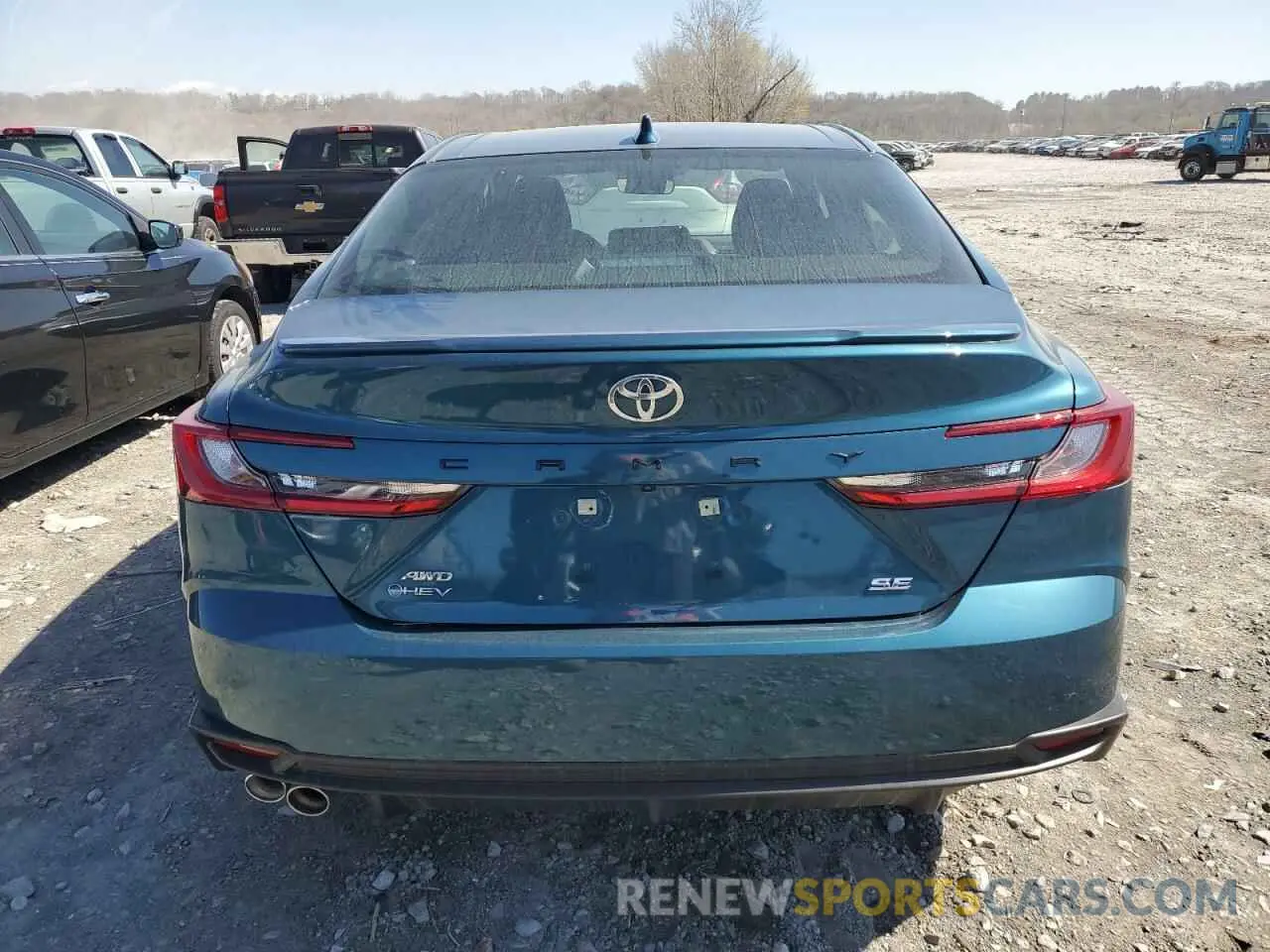 6 Photograph of a damaged car 4T1DBADK9SU005816 TOYOTA CAMRY 2025