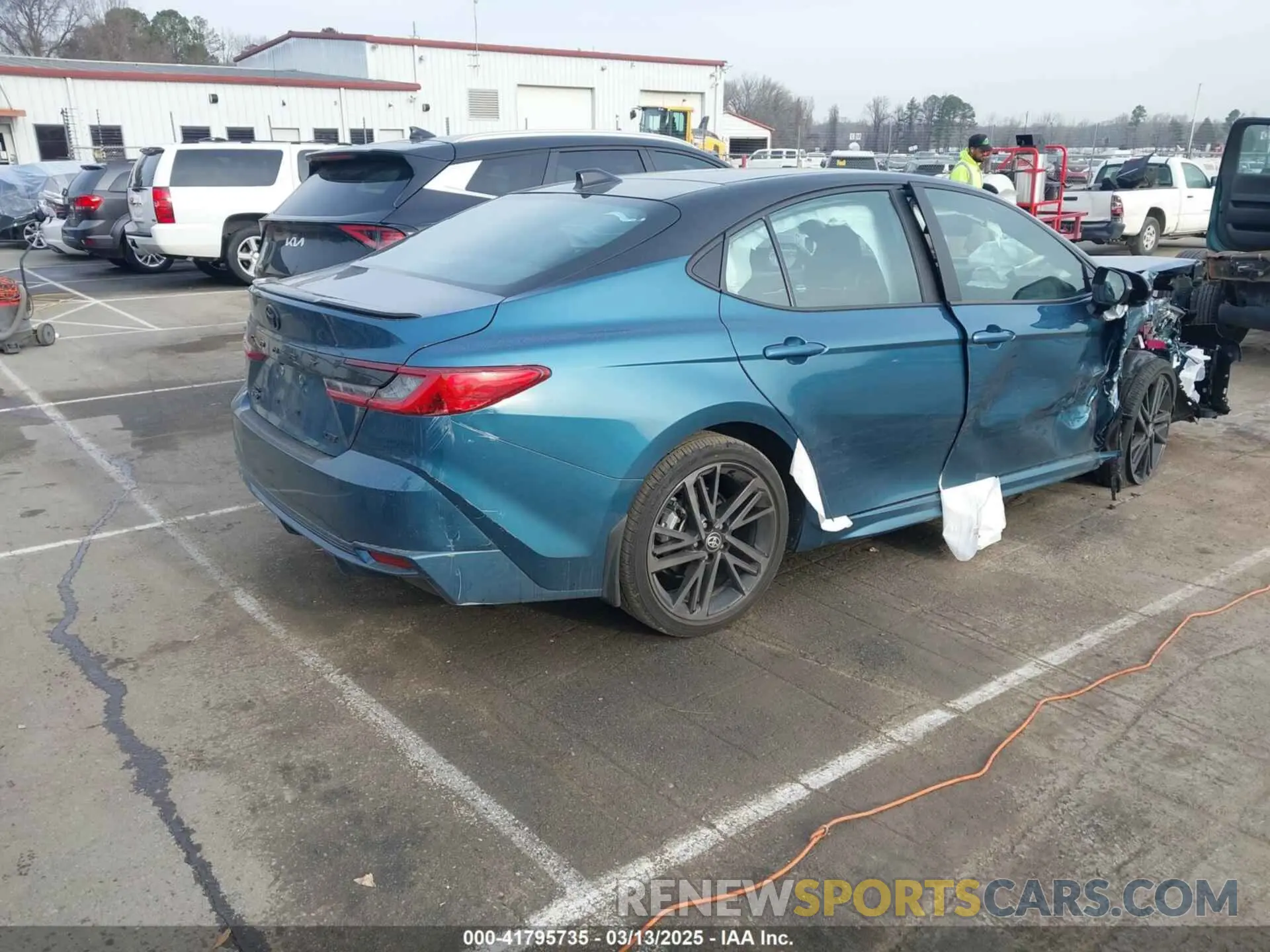 4 Photograph of a damaged car 4T1DBADK9SU005931 TOYOTA CAMRY 2025