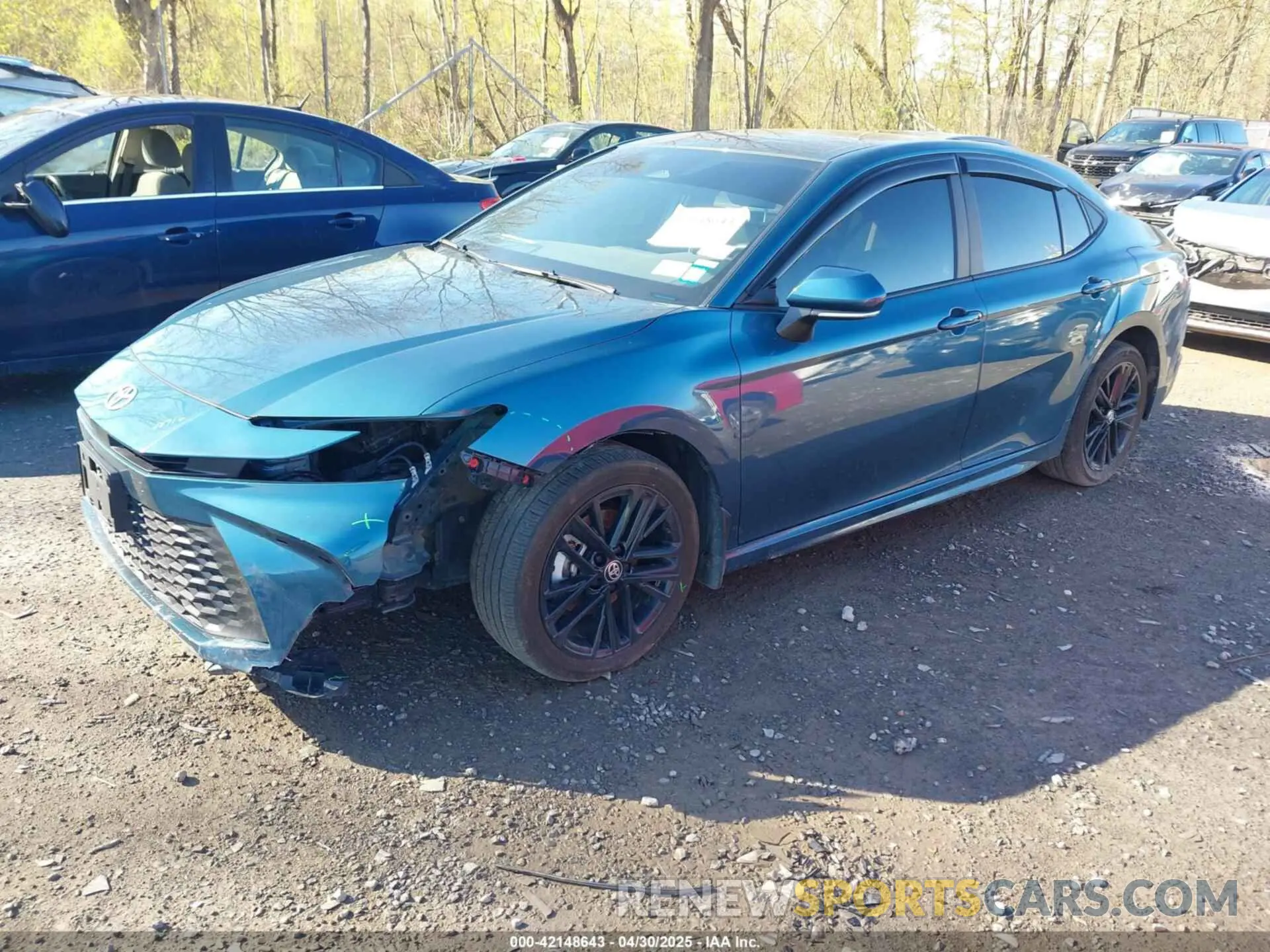 2 Photograph of a damaged car 4T1DBADK9SU007596 TOYOTA CAMRY 2025