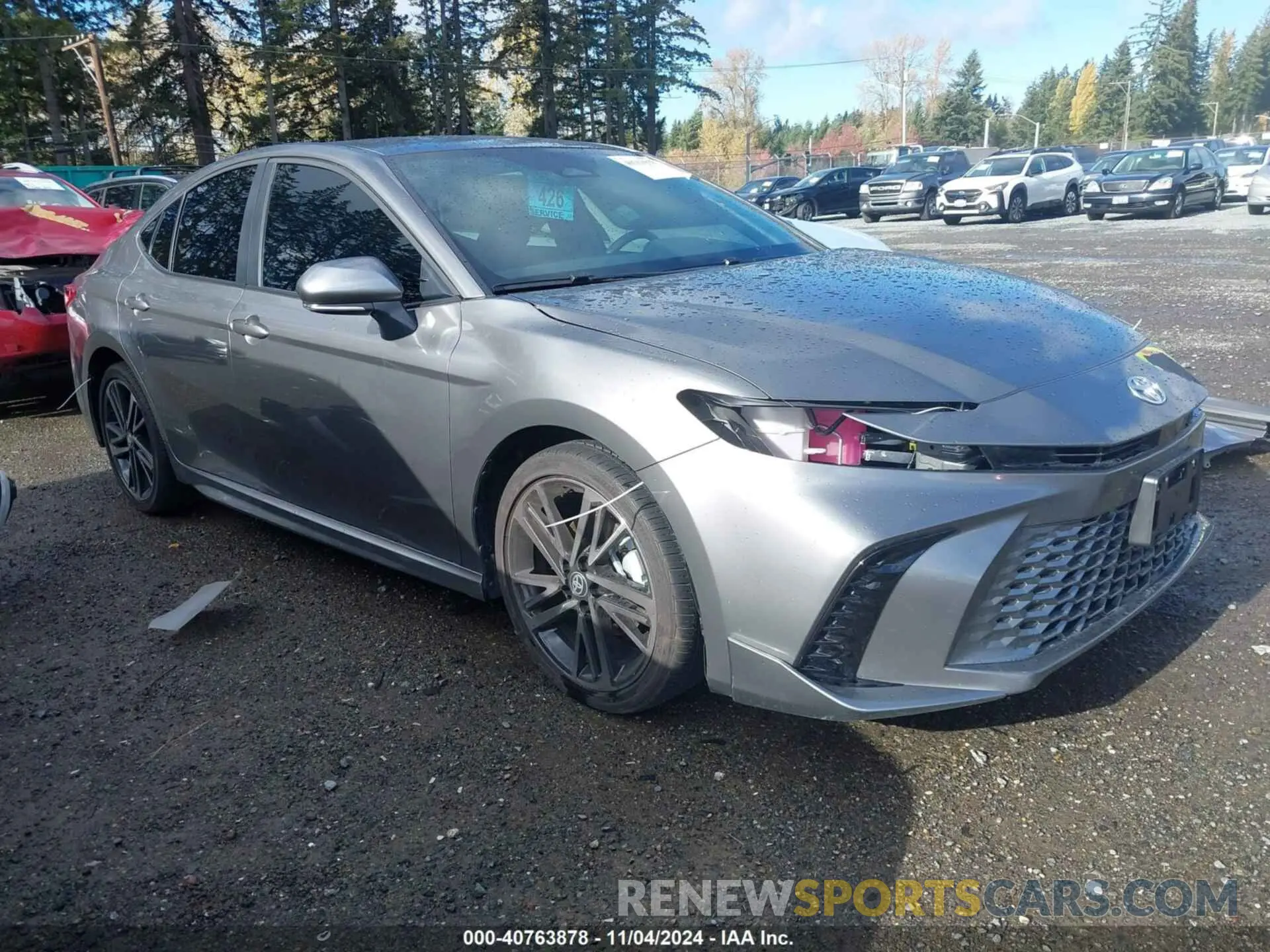 1 Photograph of a damaged car 4T1DBADK9SU502543 TOYOTA CAMRY 2025