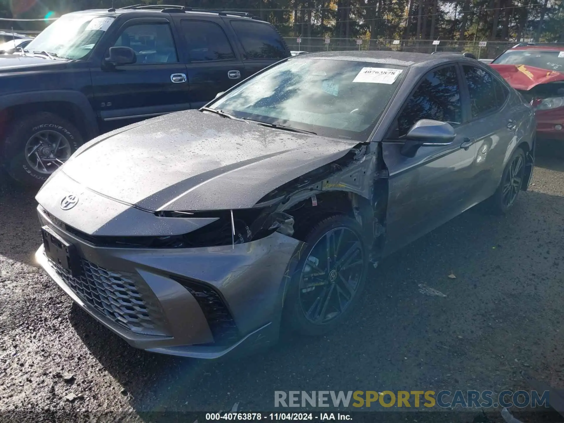 2 Photograph of a damaged car 4T1DBADK9SU502543 TOYOTA CAMRY 2025
