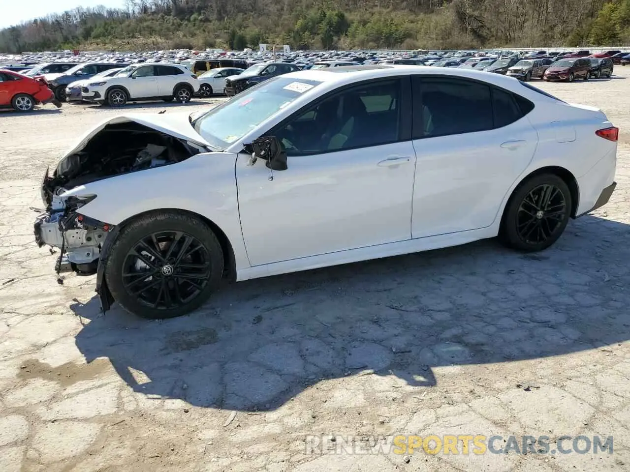 1 Photograph of a damaged car 4T1DBADK9SU512604 TOYOTA CAMRY 2025
