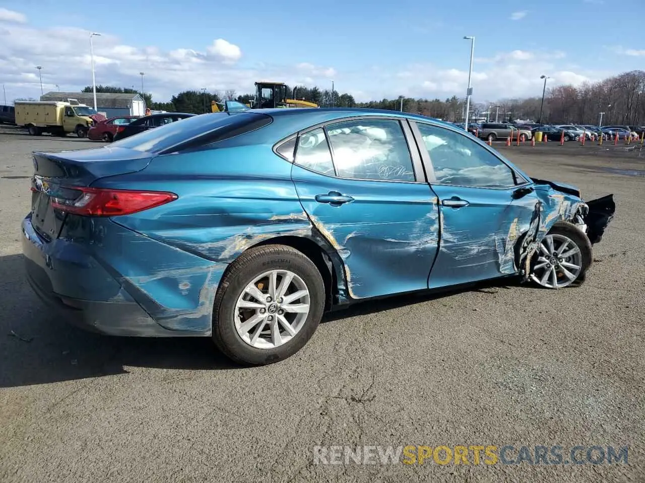 3 Photograph of a damaged car 4T1DBADK9SU521321 TOYOTA CAMRY 2025