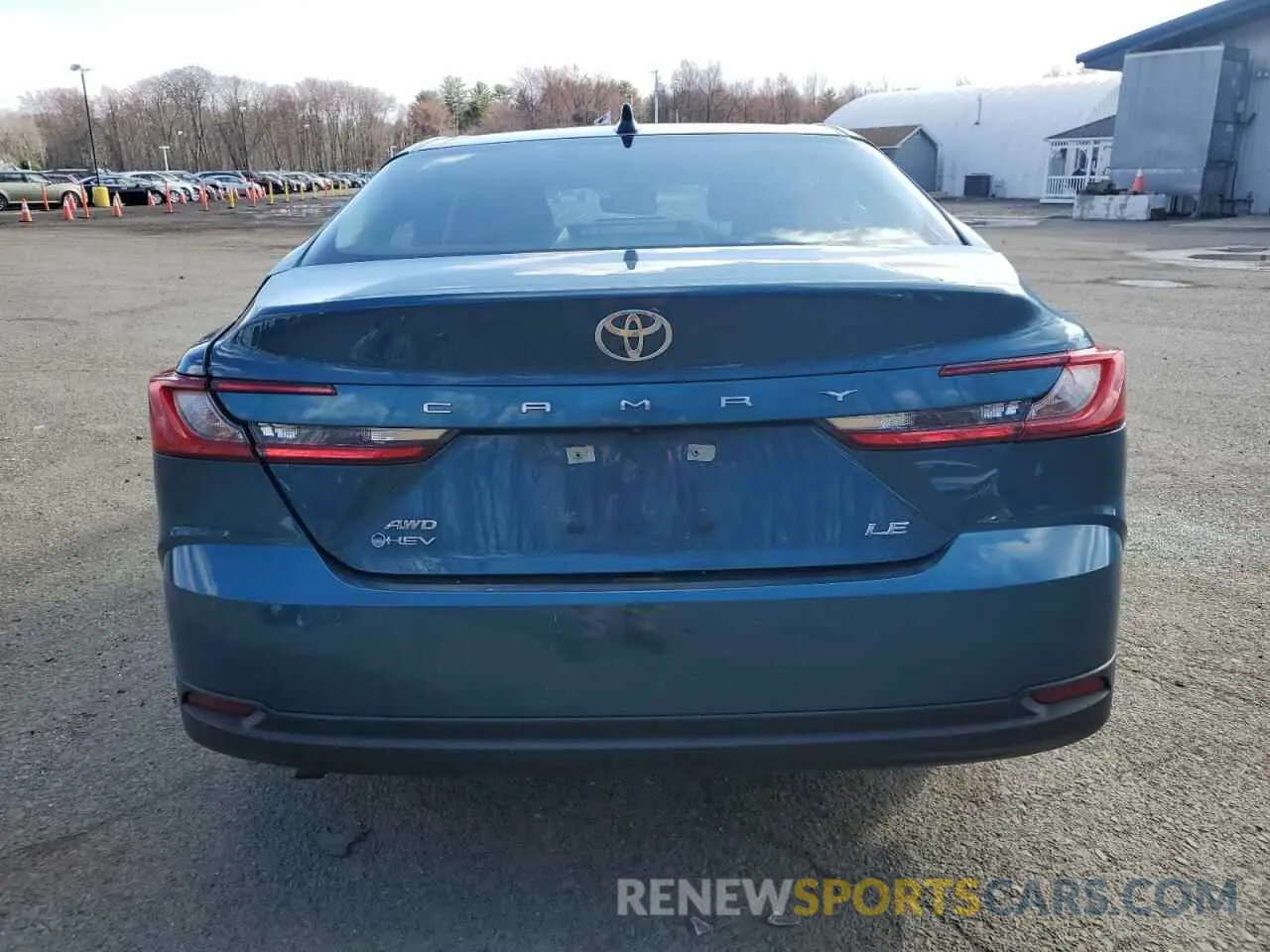 6 Photograph of a damaged car 4T1DBADK9SU521321 TOYOTA CAMRY 2025