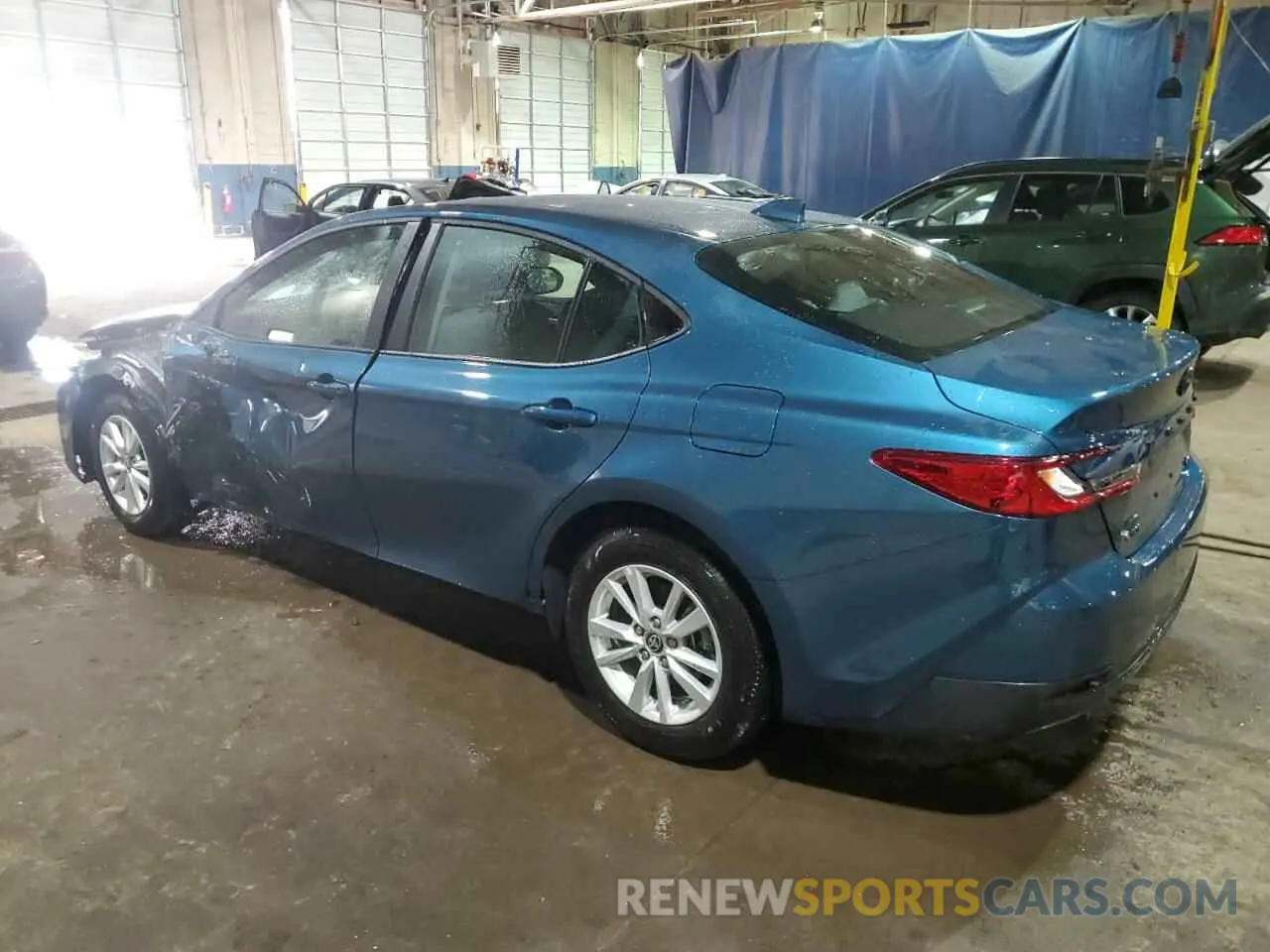 2 Photograph of a damaged car 4T1DBADK9SU522856 TOYOTA CAMRY 2025
