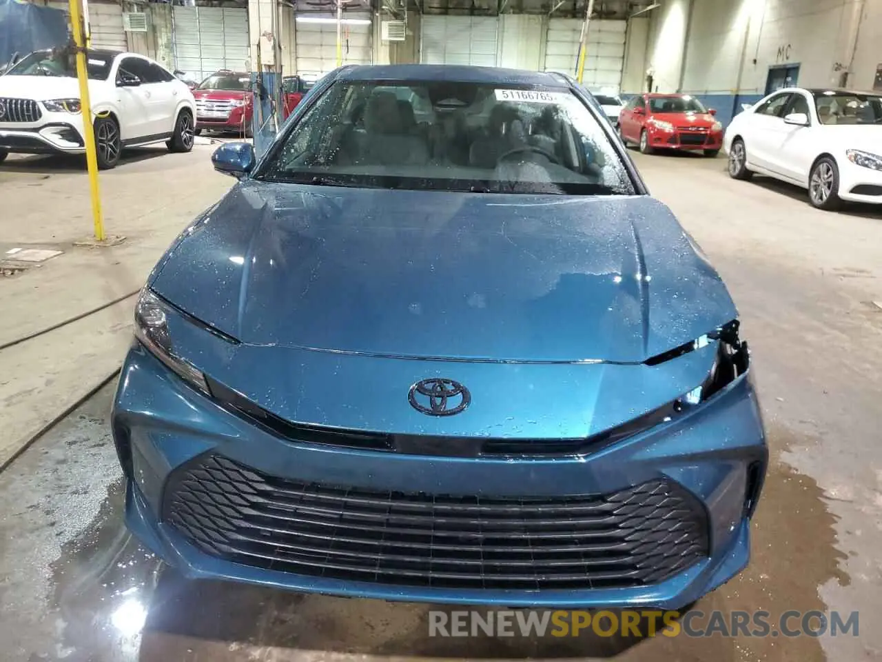 5 Photograph of a damaged car 4T1DBADK9SU522856 TOYOTA CAMRY 2025