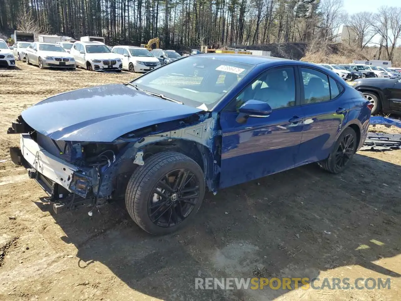1 Photograph of a damaged car 4T1DBADKXSU018252 TOYOTA CAMRY 2025