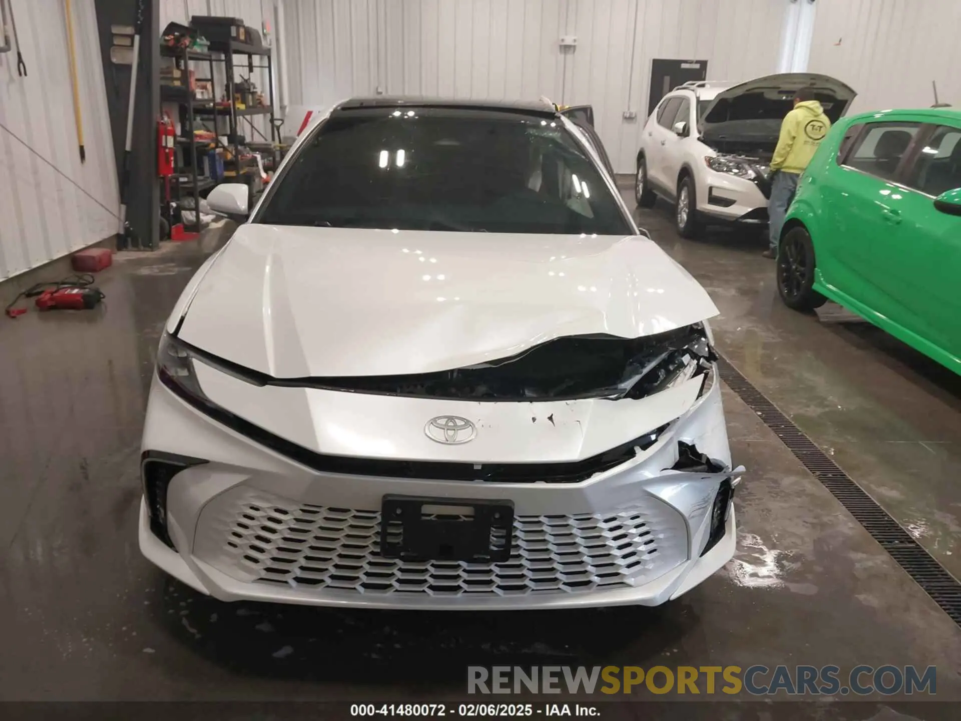 11 Photograph of a damaged car 4T1DBADKXSU518301 TOYOTA CAMRY 2025
