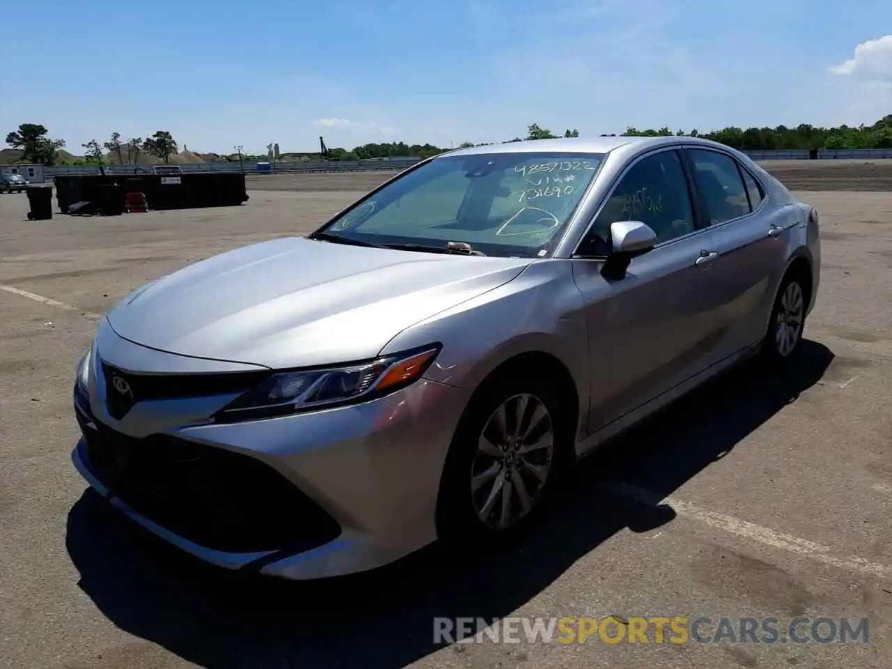 2 Photograph of a damaged car 4T1B11HKXKU731690 TOYOTA CAMRY 4C 2019