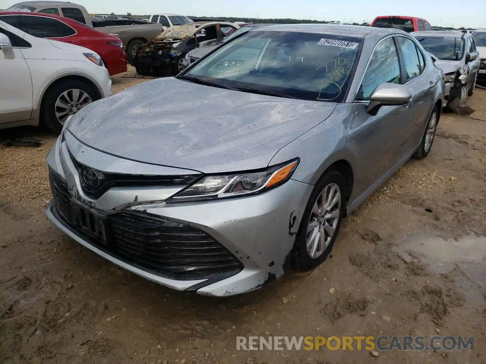 2 Photograph of a damaged car 4T1B11HKXKU770148 TOYOTA CAMRY 4C 2019