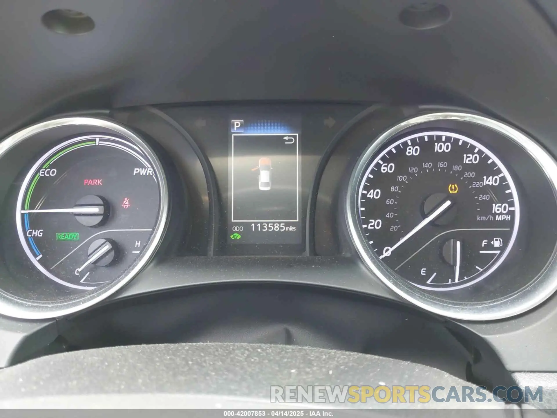 7 Photograph of a damaged car 4T1B21HK2KU011328 TOYOTA CAMRY HYBRID 2019