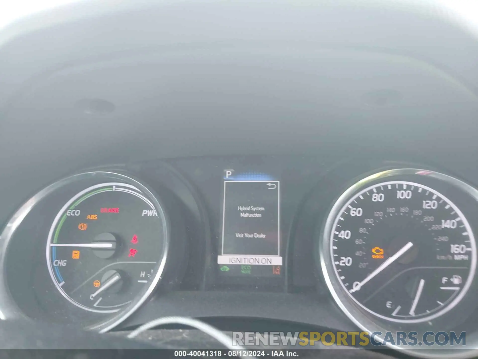 7 Photograph of a damaged car 4T1B21HK4KU521227 TOYOTA CAMRY HYBRID 2019