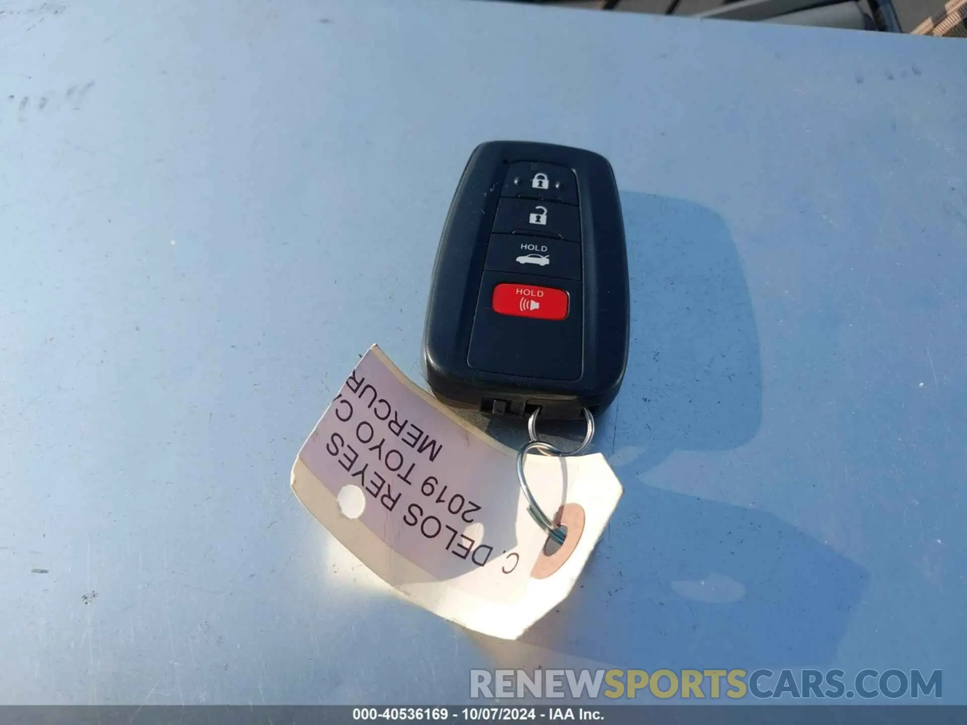 11 Photograph of a damaged car 4T1B21HK6KU514053 TOYOTA CAMRY HYBRID 2019