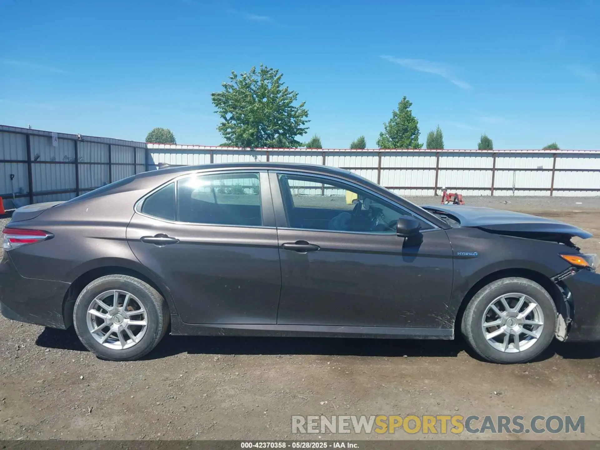 13 Photograph of a damaged car 4T1B31HK3KU514914 TOYOTA CAMRY HYBRID 2019