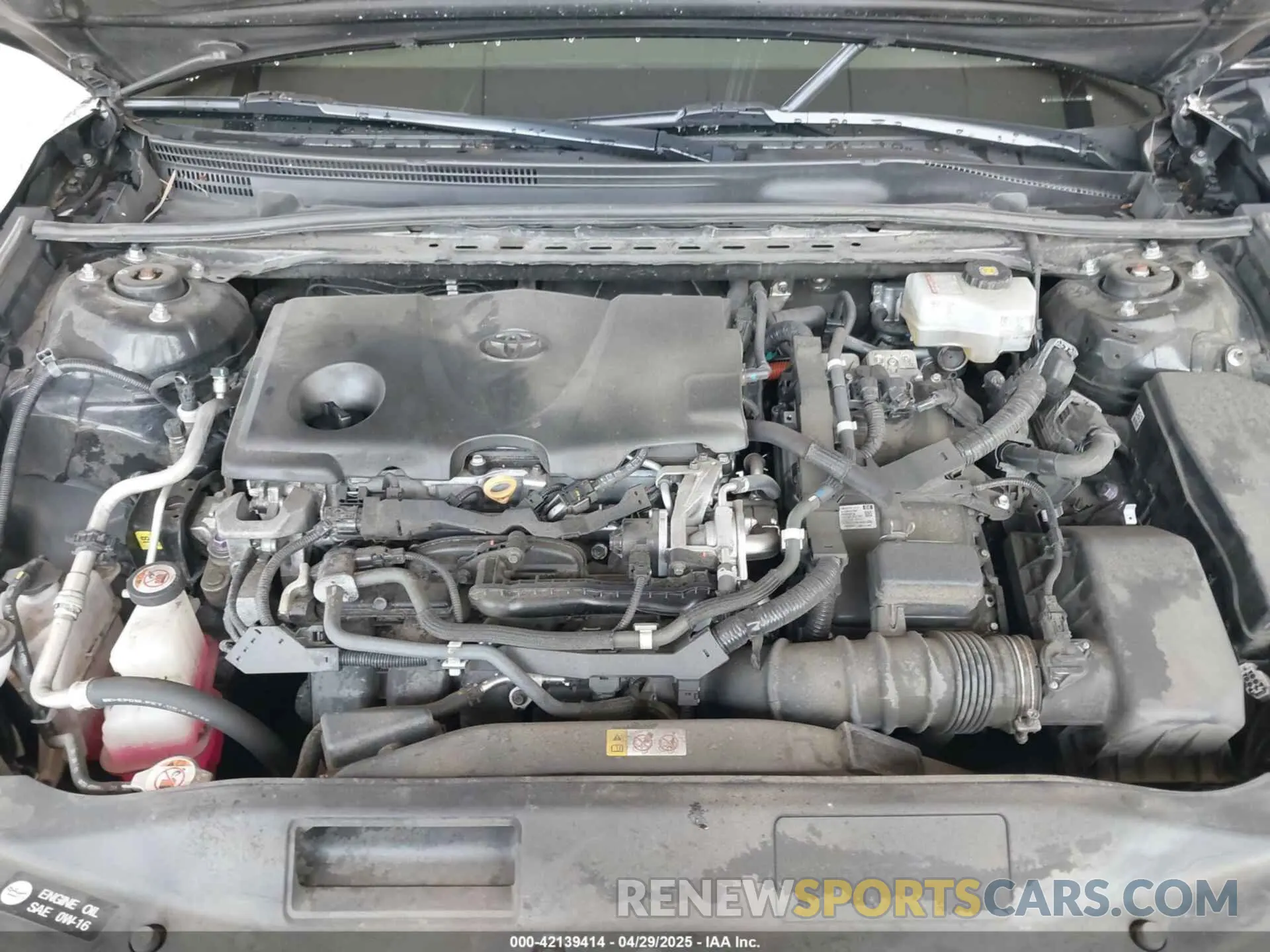 10 Photograph of a damaged car 4T1B31HK3KU517800 TOYOTA CAMRY HYBRID 2019