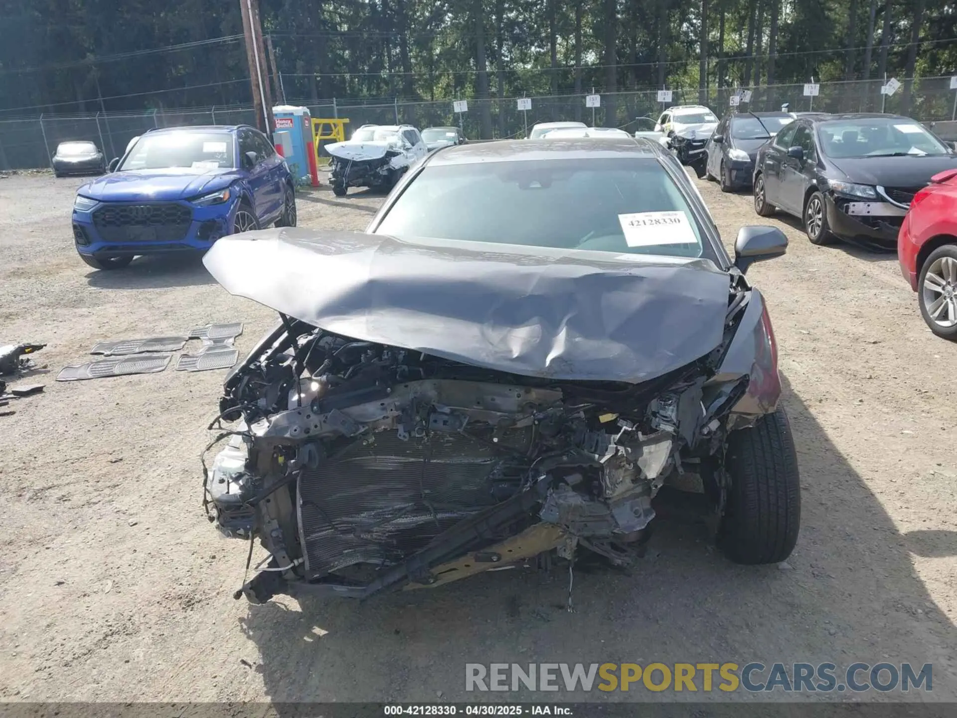 11 Photograph of a damaged car 4T1B31HK4KU008573 TOYOTA CAMRY HYBRID 2019