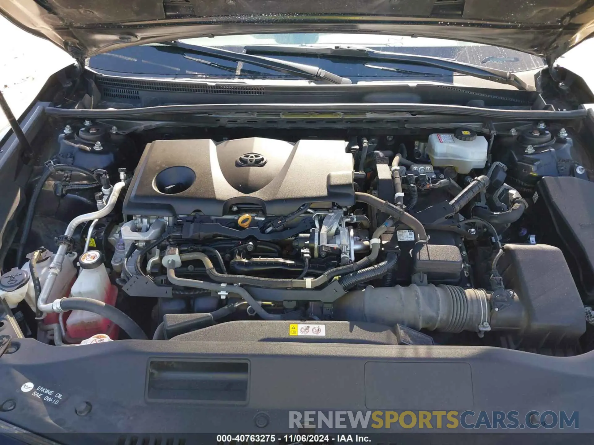10 Photograph of a damaged car 4T1B31HK7KU007319 TOYOTA CAMRY HYBRID 2019