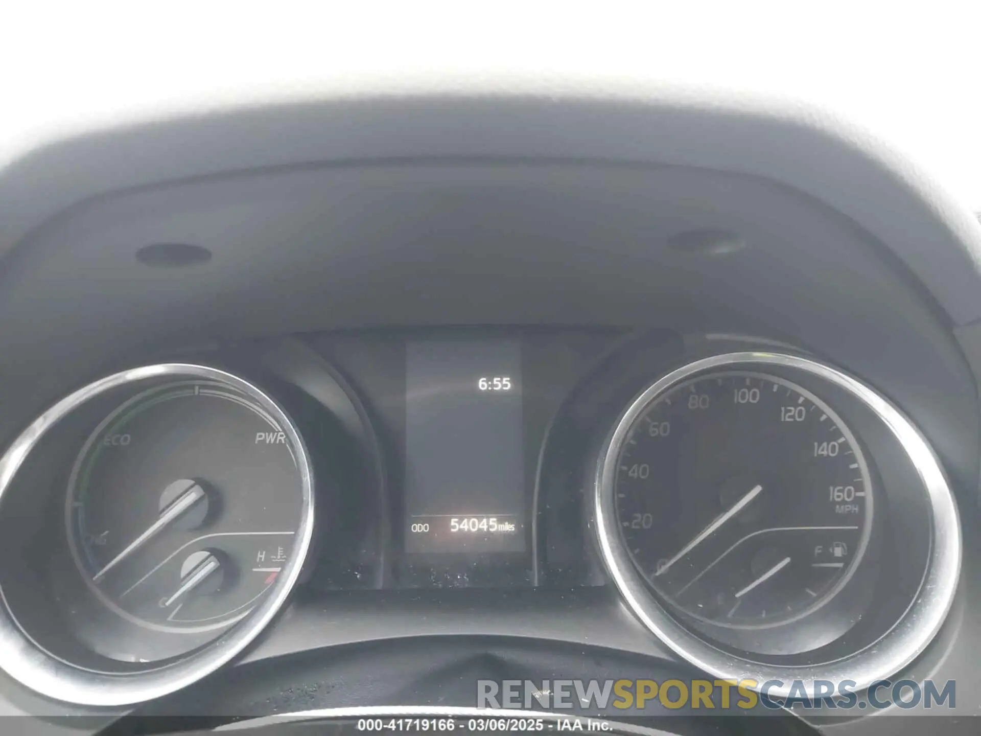 7 Photograph of a damaged car 4T1B31HK7KU515306 TOYOTA CAMRY HYBRID 2019