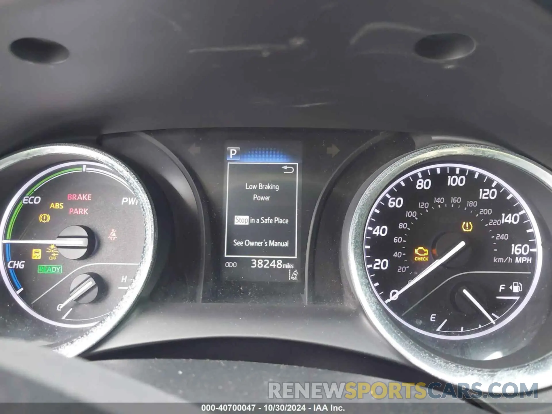 7 Photograph of a damaged car 4T1B31HK9KU517817 TOYOTA CAMRY HYBRID 2019