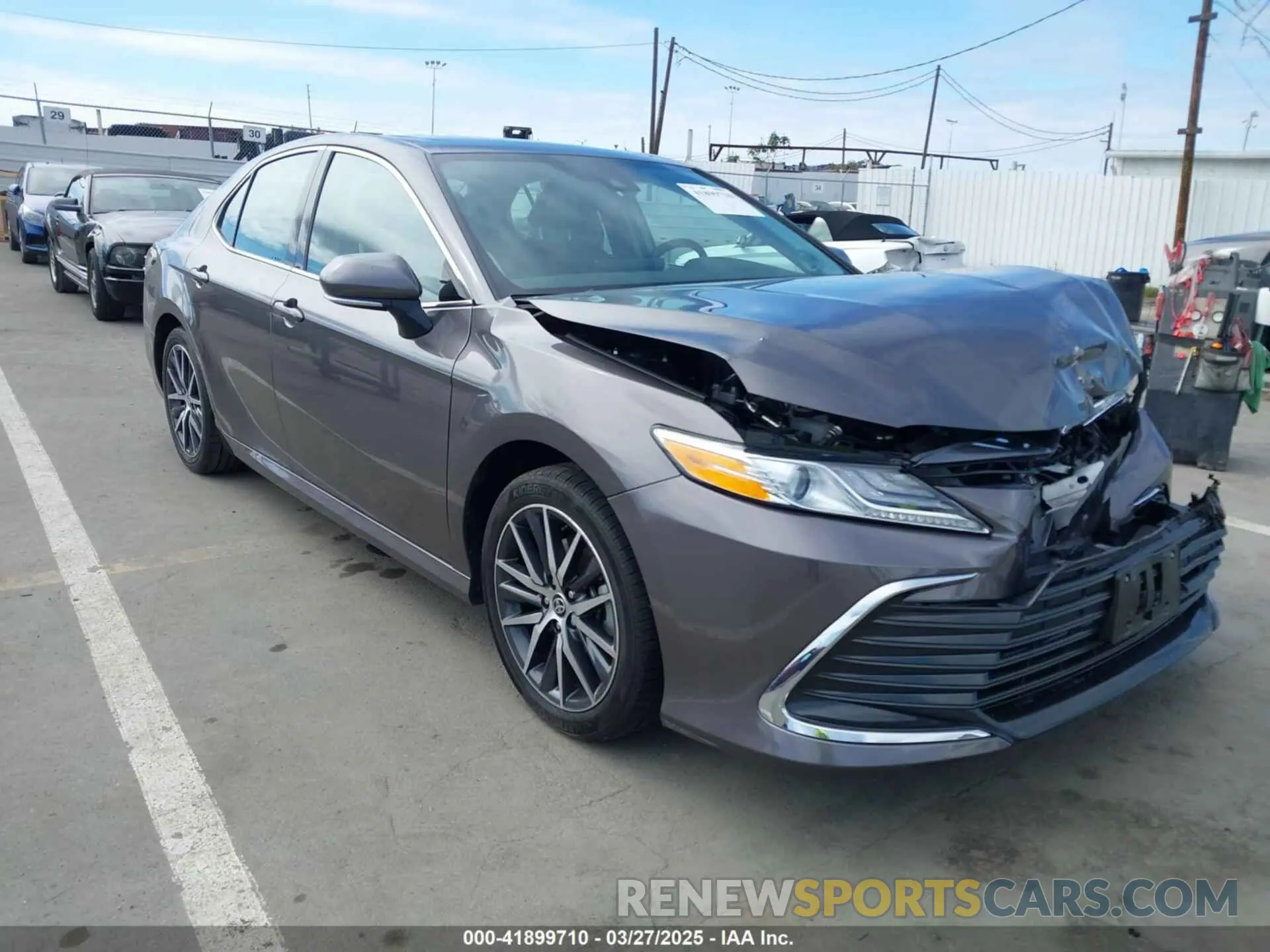 1 Photograph of a damaged car 4T1F31AK0RU621649 TOYOTA CAMRY HYBRID 2024